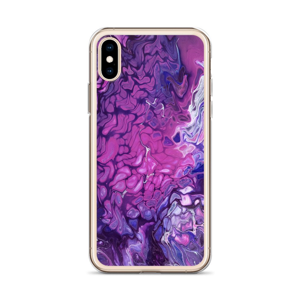Clear Case for iPhone® - Purple's Paradise - Liminal Layers