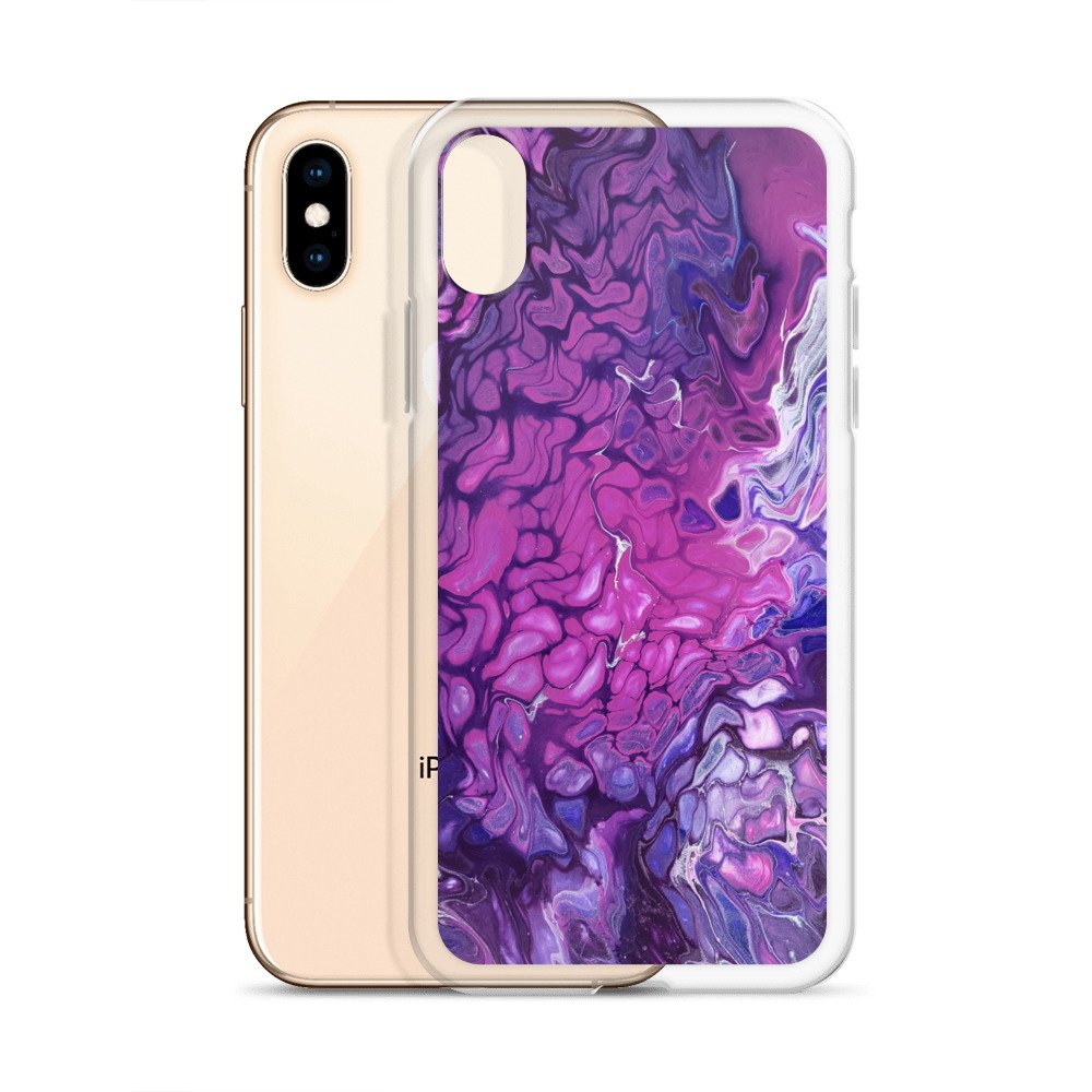 Clear Case for iPhone® - Purple's Paradise - Liminal Layers