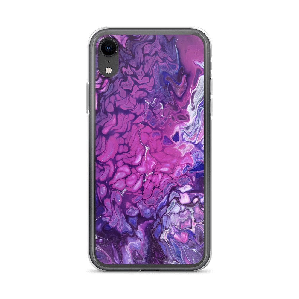 Clear Case for iPhone® - Purple's Paradise - Liminal Layers