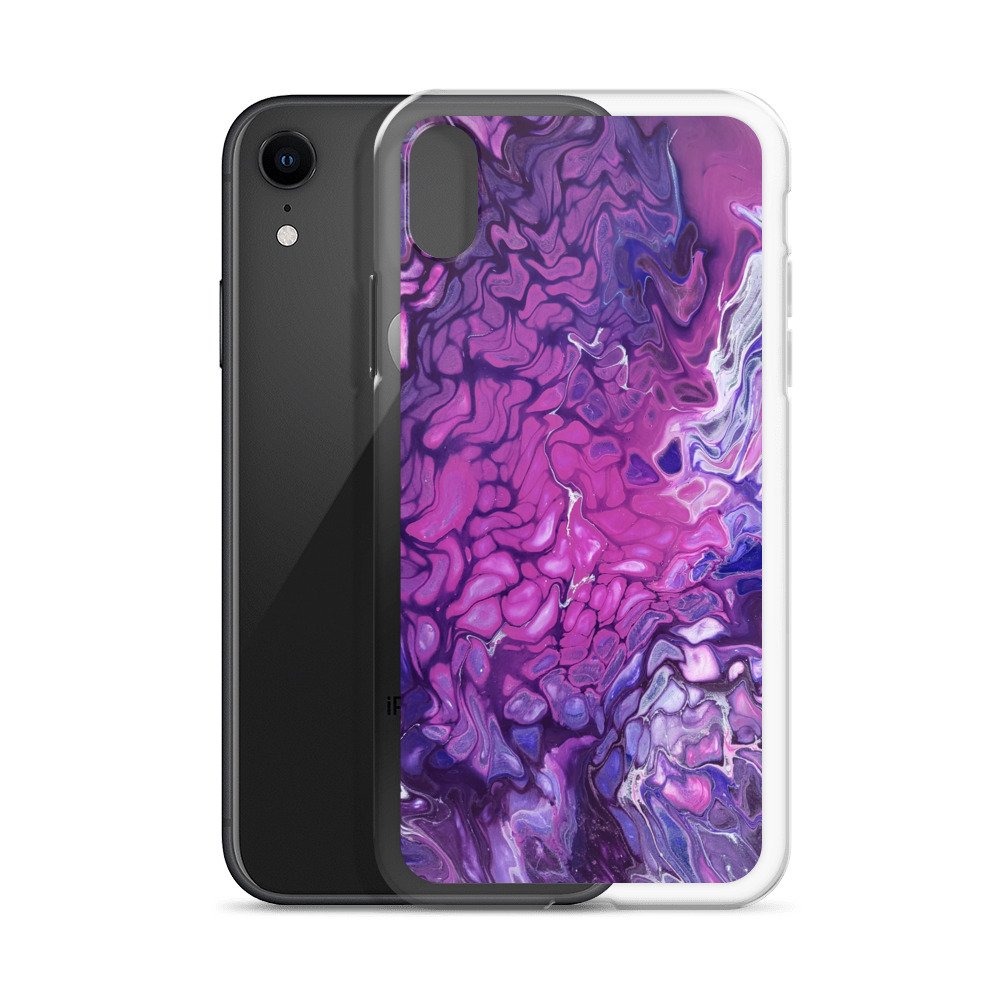 Clear Case for iPhone® - Purple's Paradise - Liminal Layers