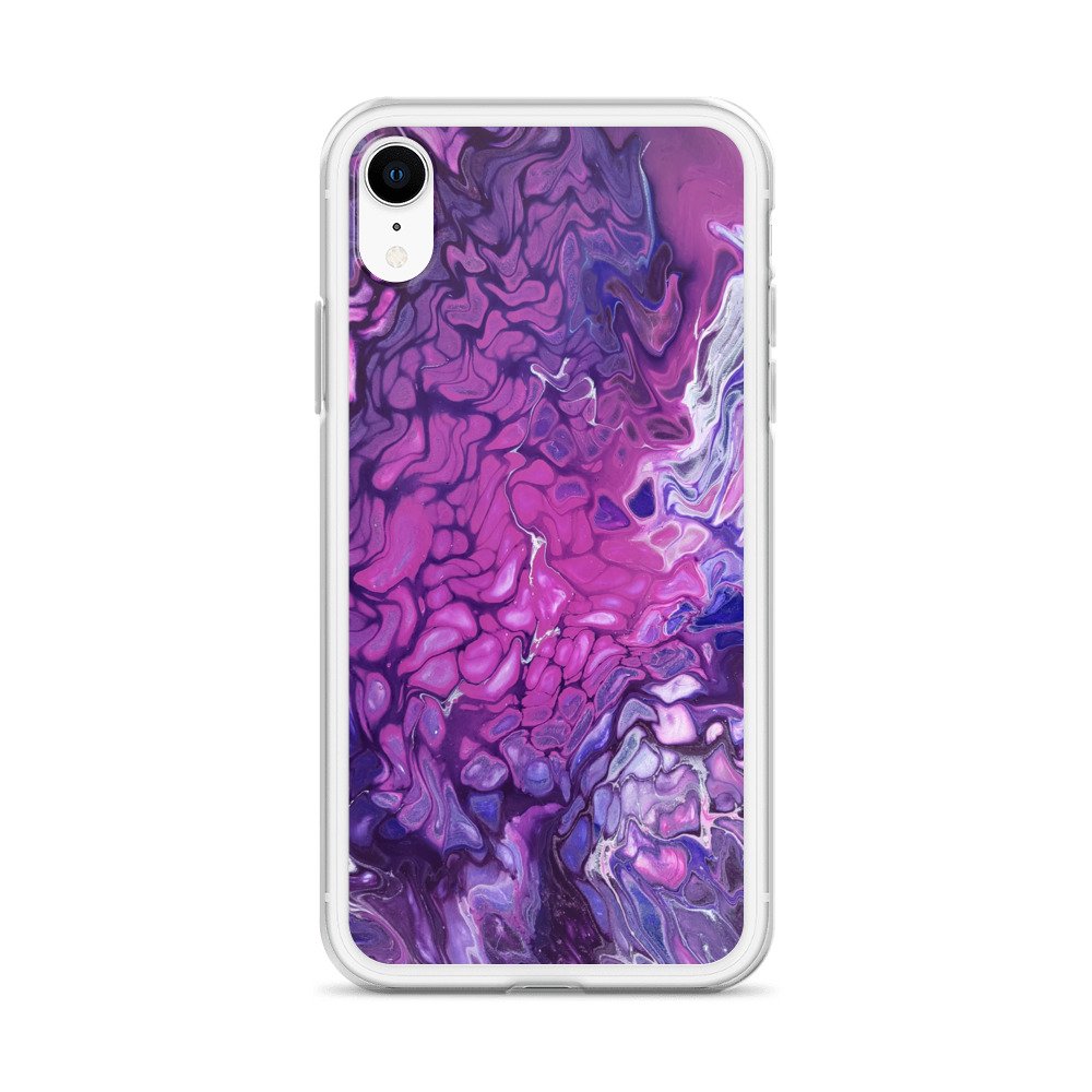 Clear Case for iPhone® - Purple's Paradise - Liminal Layers