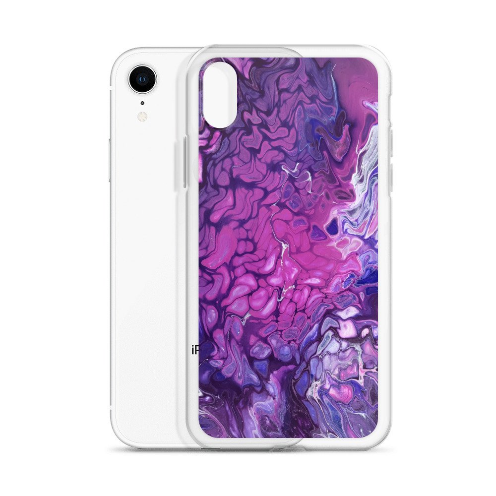 Clear Case for iPhone® - Purple's Paradise - Liminal Layers