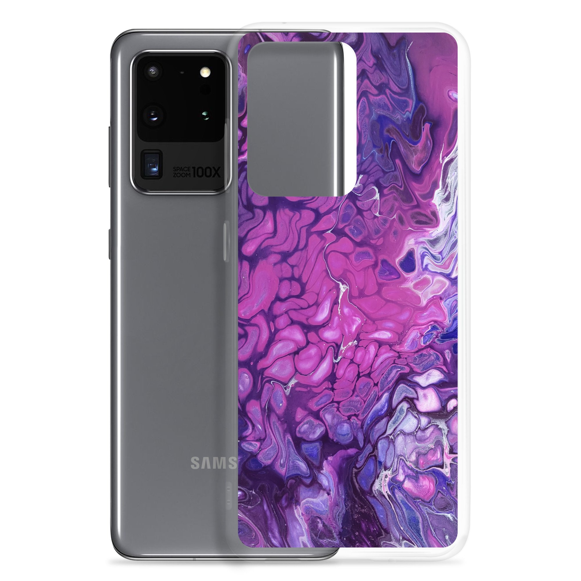 Clear Case for Samsung® - Purple's Paradise - Liminal Layers