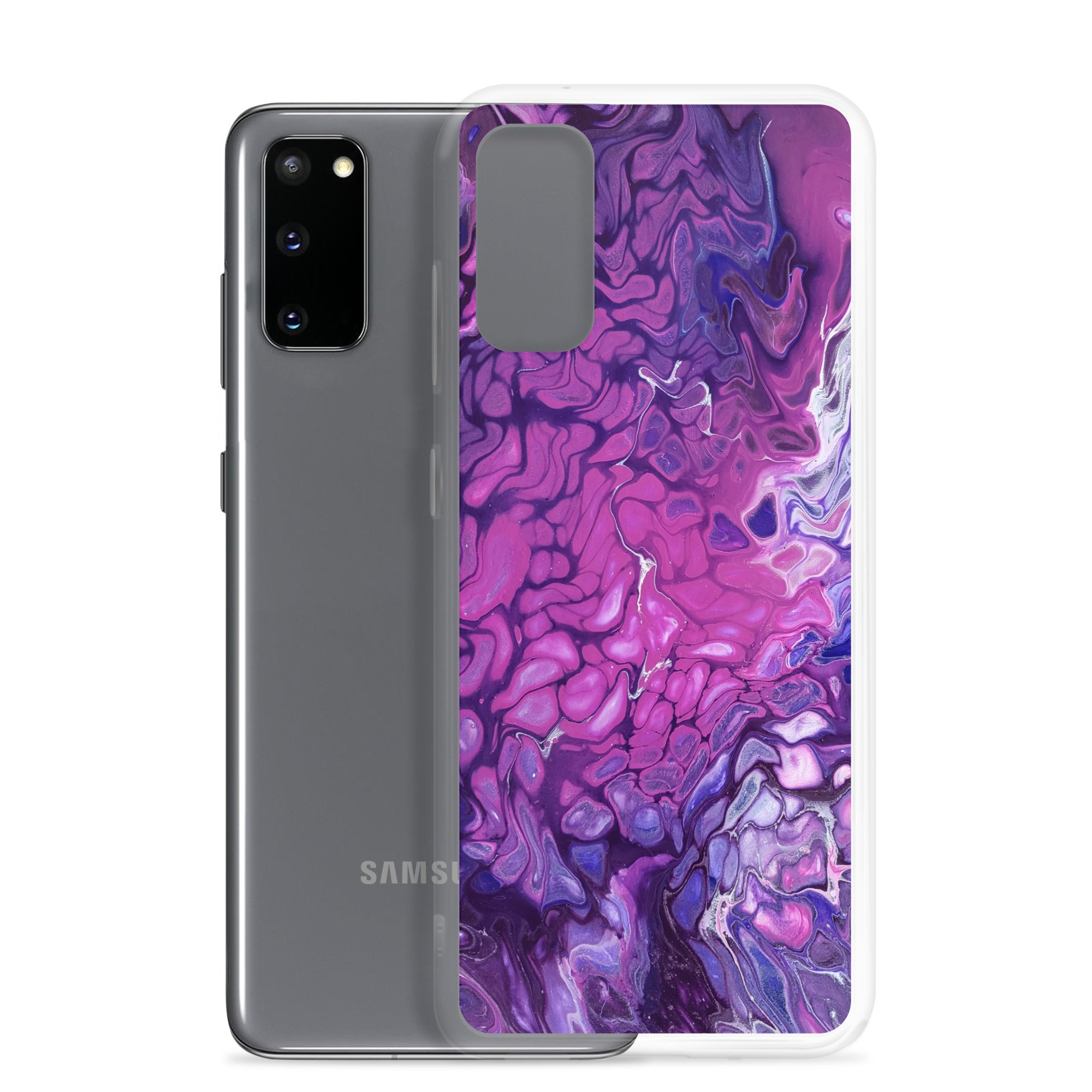 Clear Case for Samsung® - Purple's Paradise - Liminal Layers