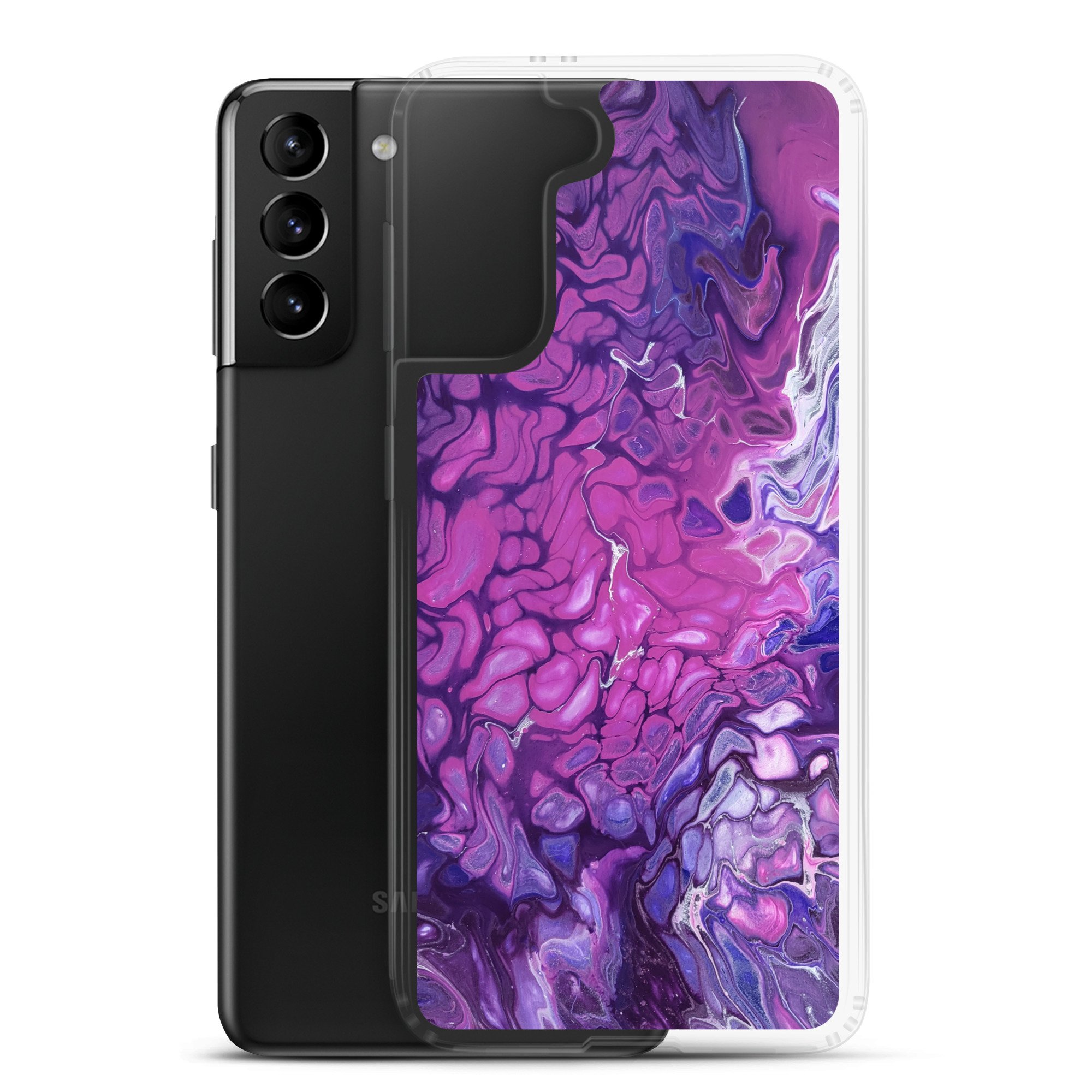 Clear Case for Samsung® - Purple's Paradise - Liminal Layers