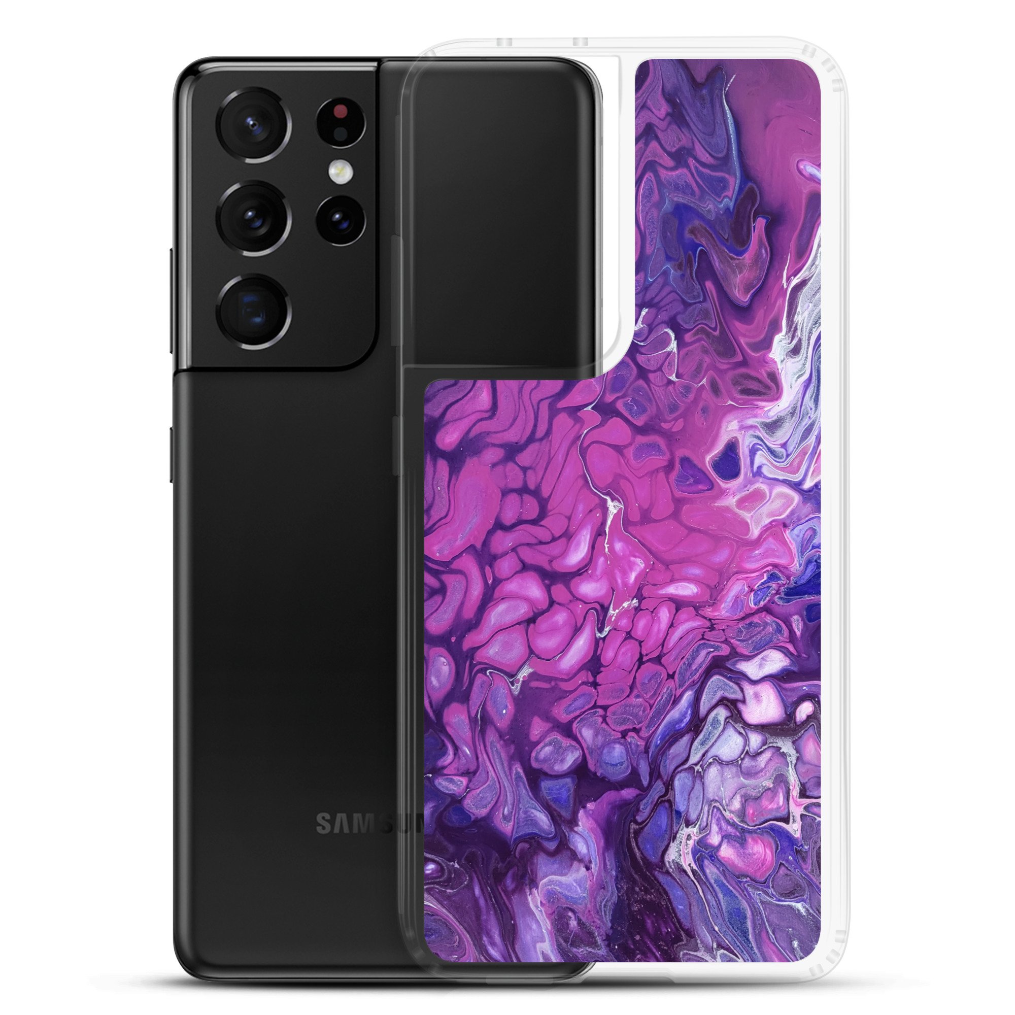 Clear Case for Samsung® - Purple's Paradise - Liminal Layers