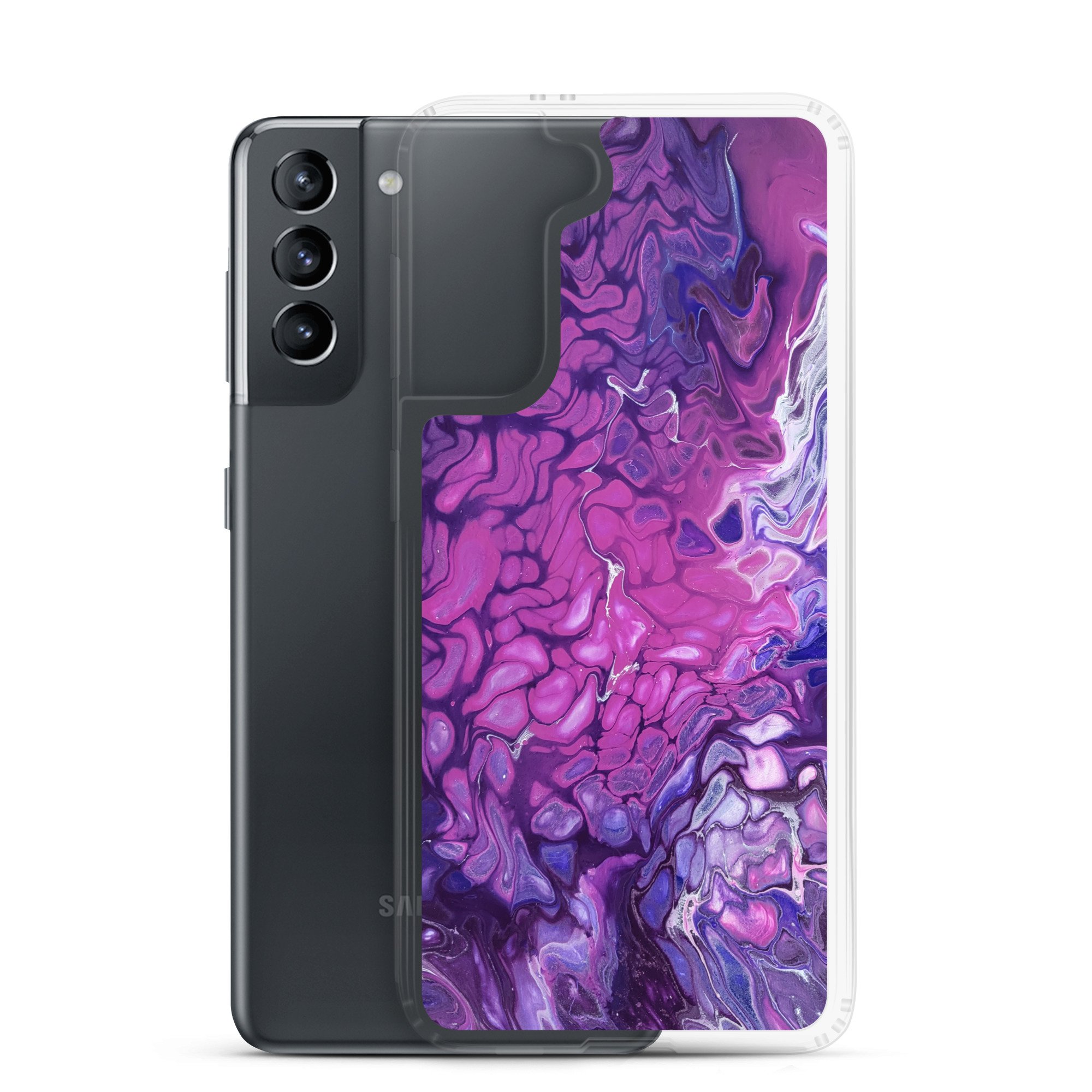 Clear Case for Samsung® - Purple's Paradise - Liminal Layers