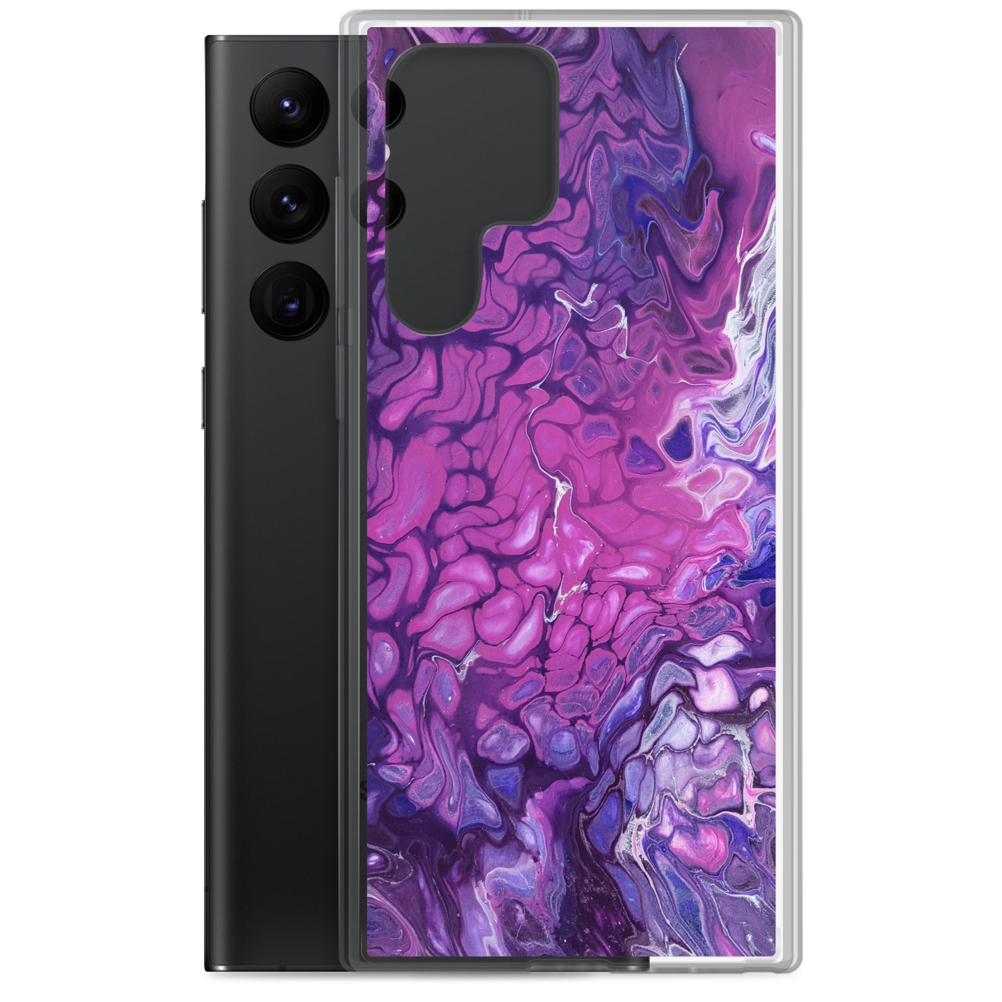 Clear Case for Samsung® - Purple's Paradise - Liminal Layers