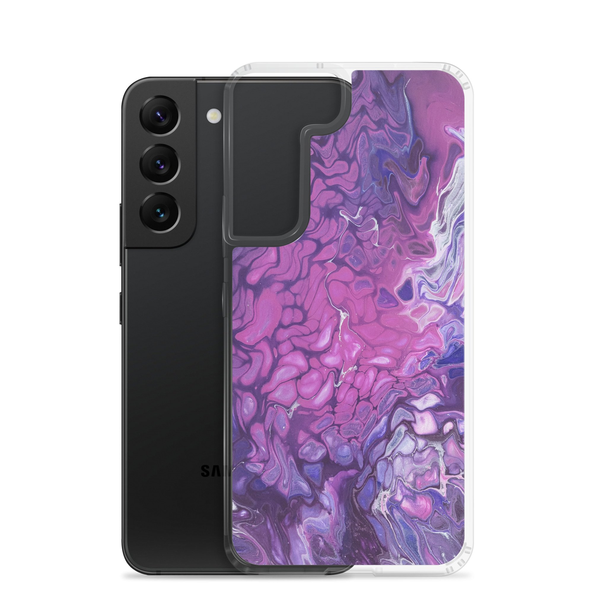 Clear Case for Samsung® - Purple's Paradise - Liminal Layers
