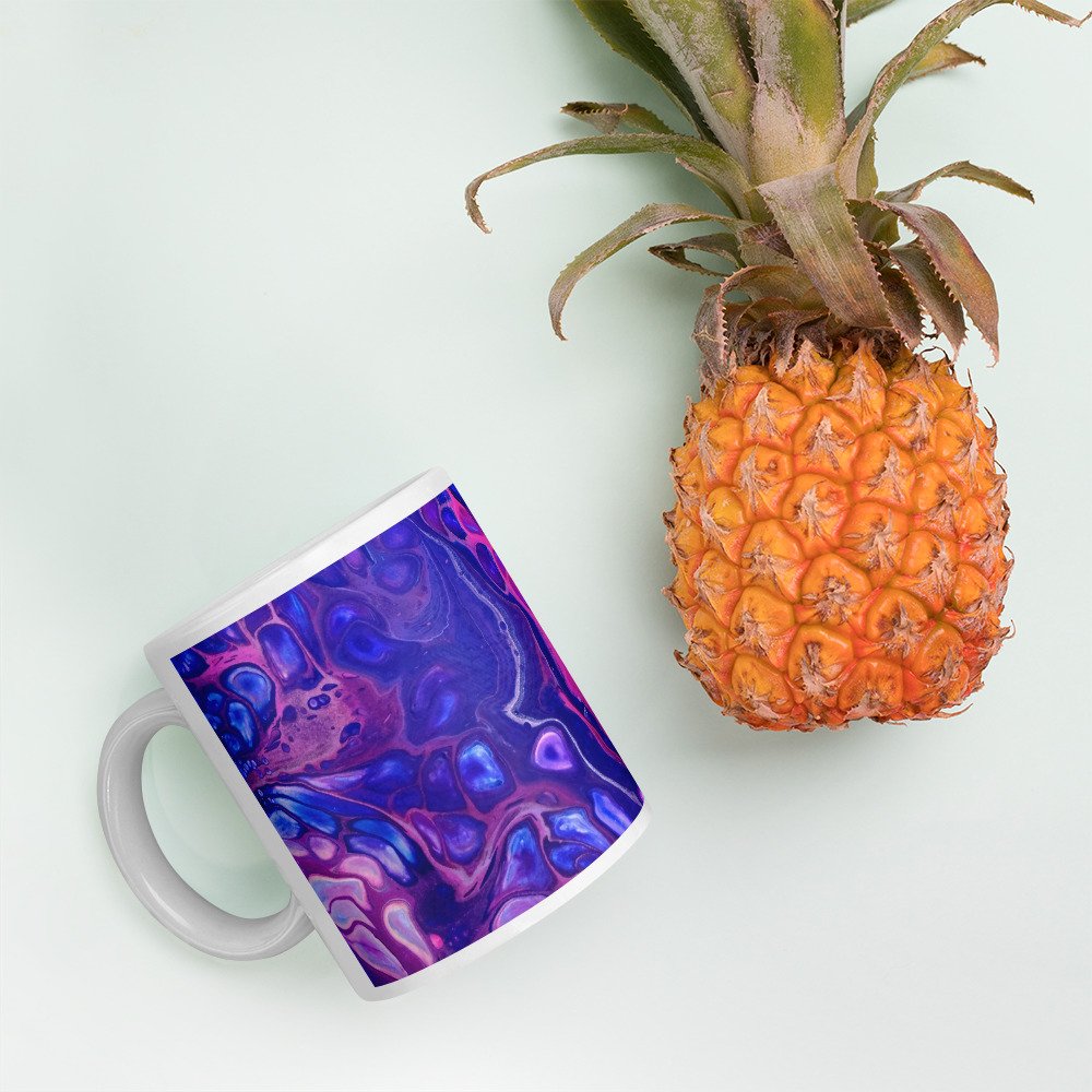 White Glossy Mug - In the Garden, No. 6 - Multiple Sizes - Liminal Layers