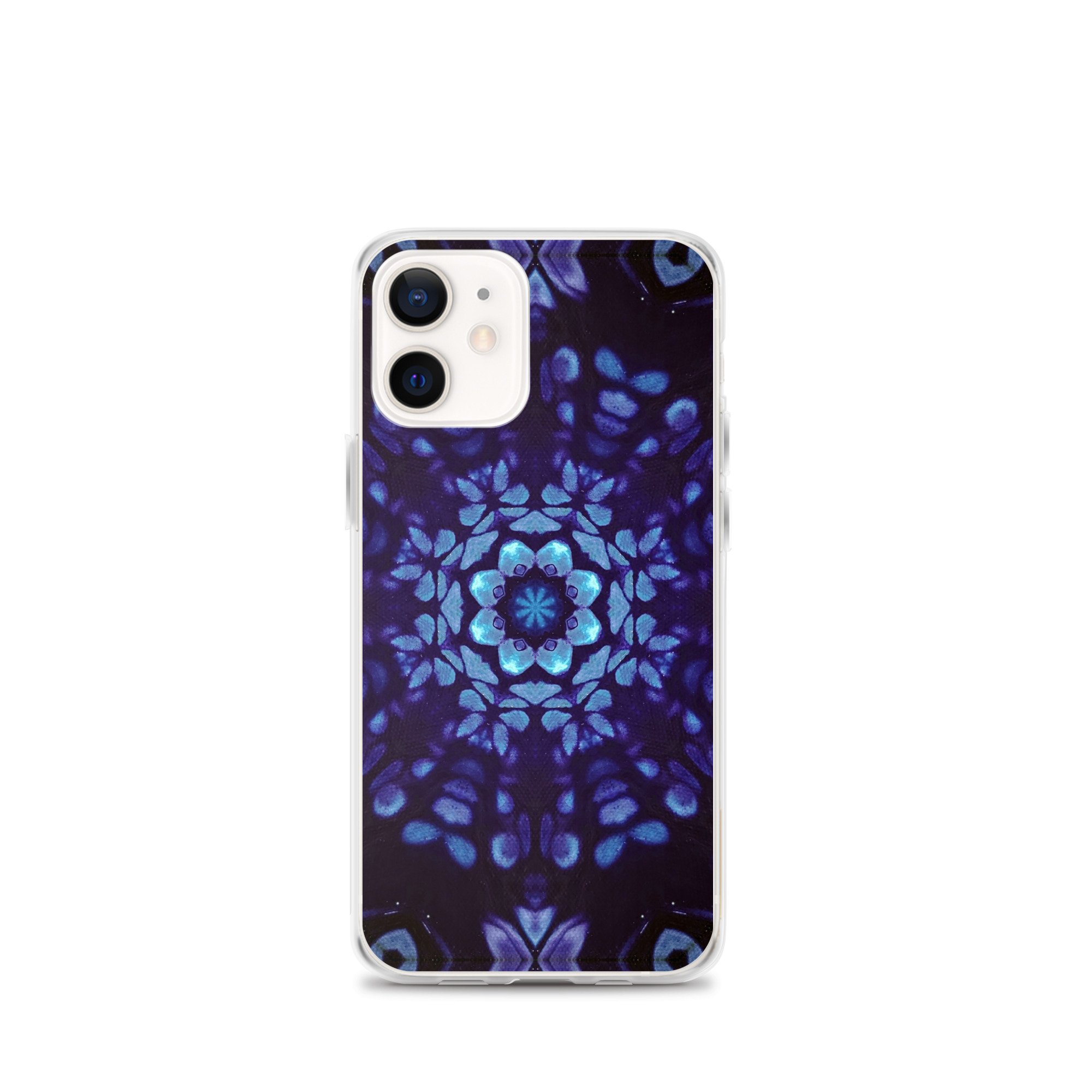 Clear Case for iPhone® - Mystic Bath: Blue Mandala - Liminal Layers