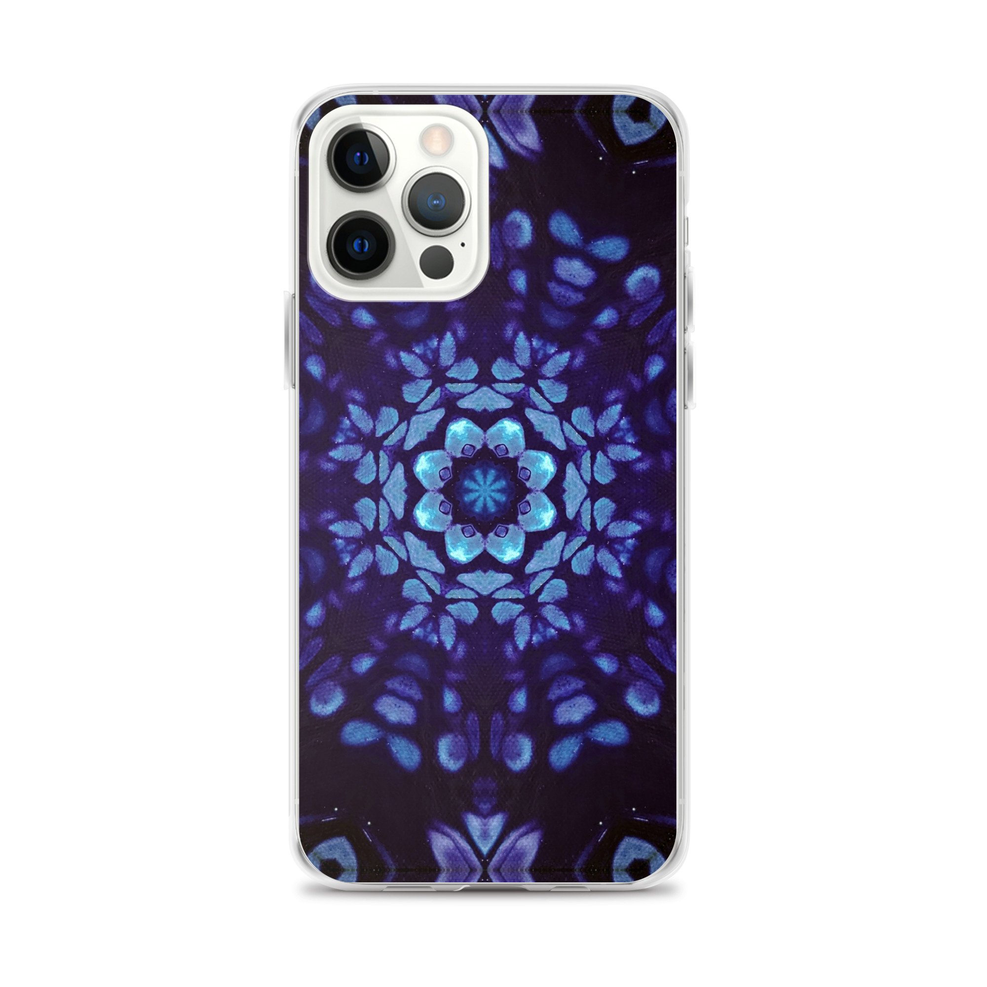 Clear Case for iPhone® - Mystic Bath: Blue Mandala - Liminal Layers