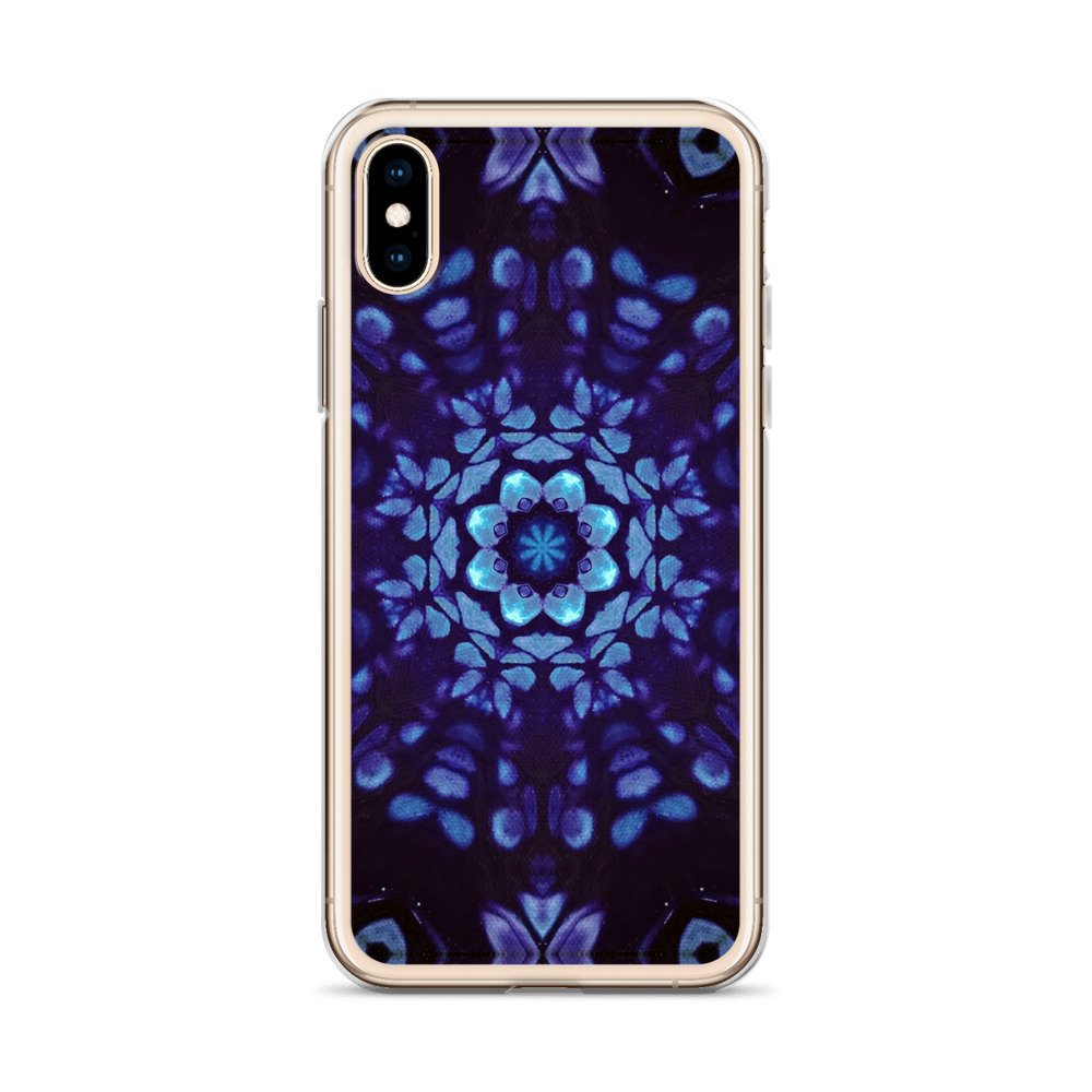 Clear Case for iPhone® - Mystic Bath: Blue Mandala - Liminal Layers
