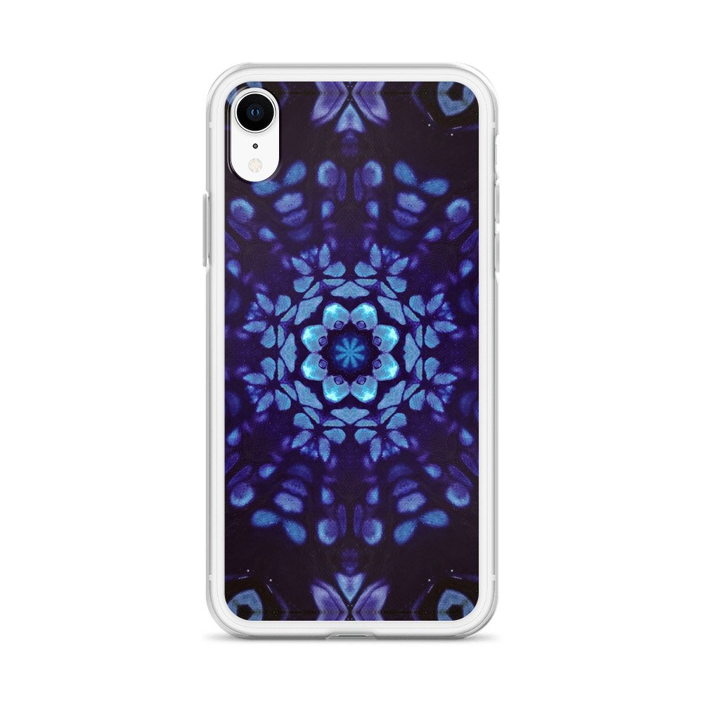 Clear Case for iPhone® - Mystic Bath: Blue Mandala - Liminal Layers