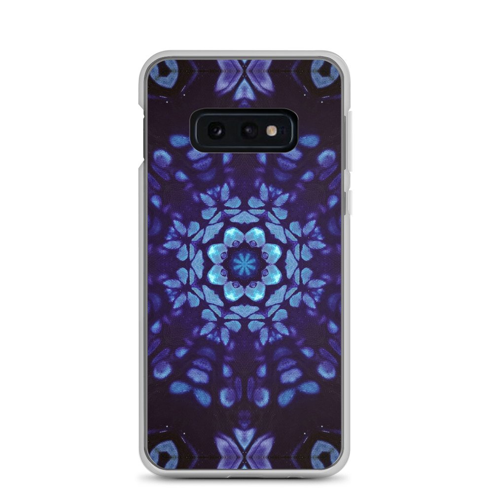 Clear Case for Samsung® - Mystic Bath Blue Mandala - Liminal Layers