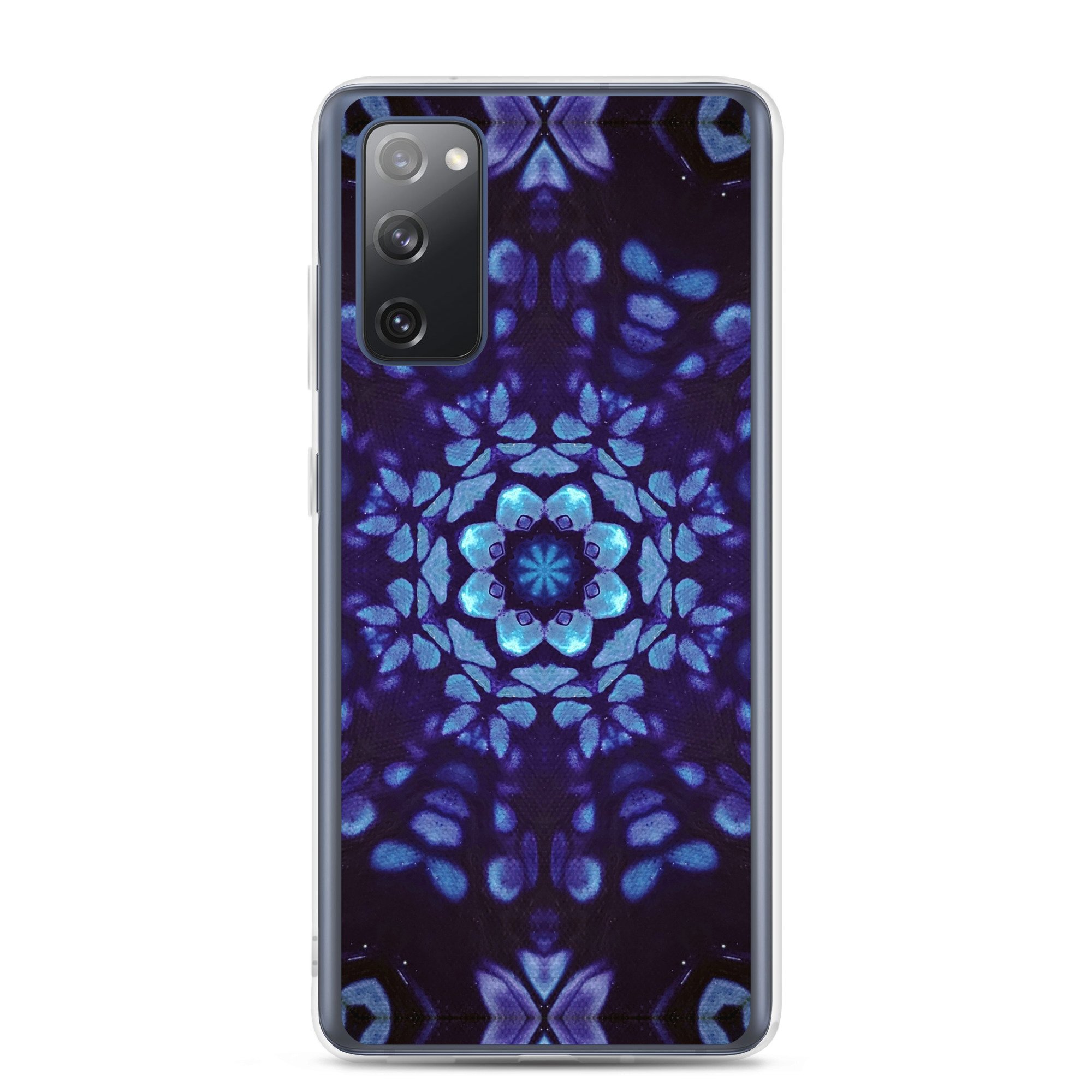 Clear Case for Samsung® - Mystic Bath Blue Mandala - Liminal Layers