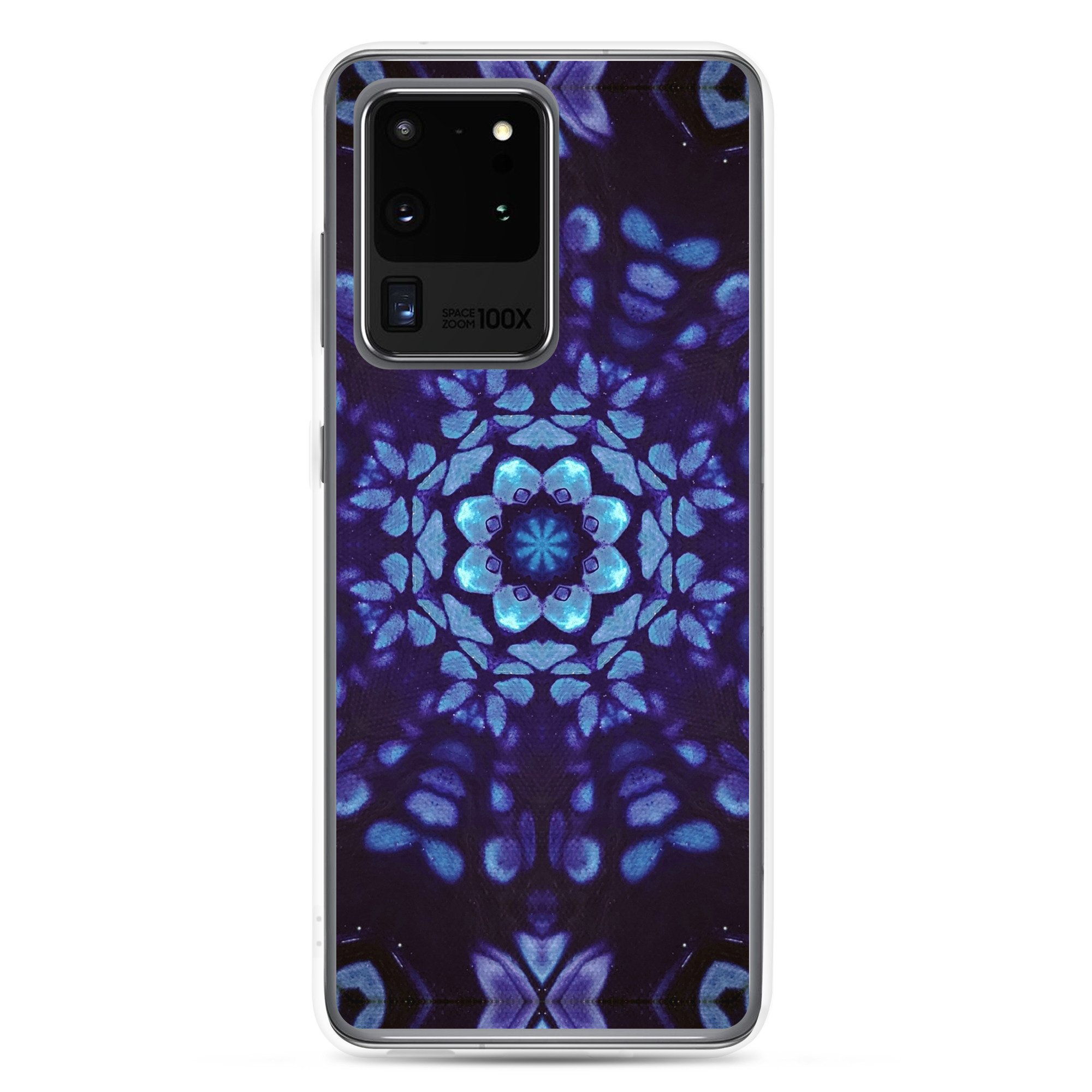 Clear Case for Samsung® - Mystic Bath Blue Mandala - Liminal Layers