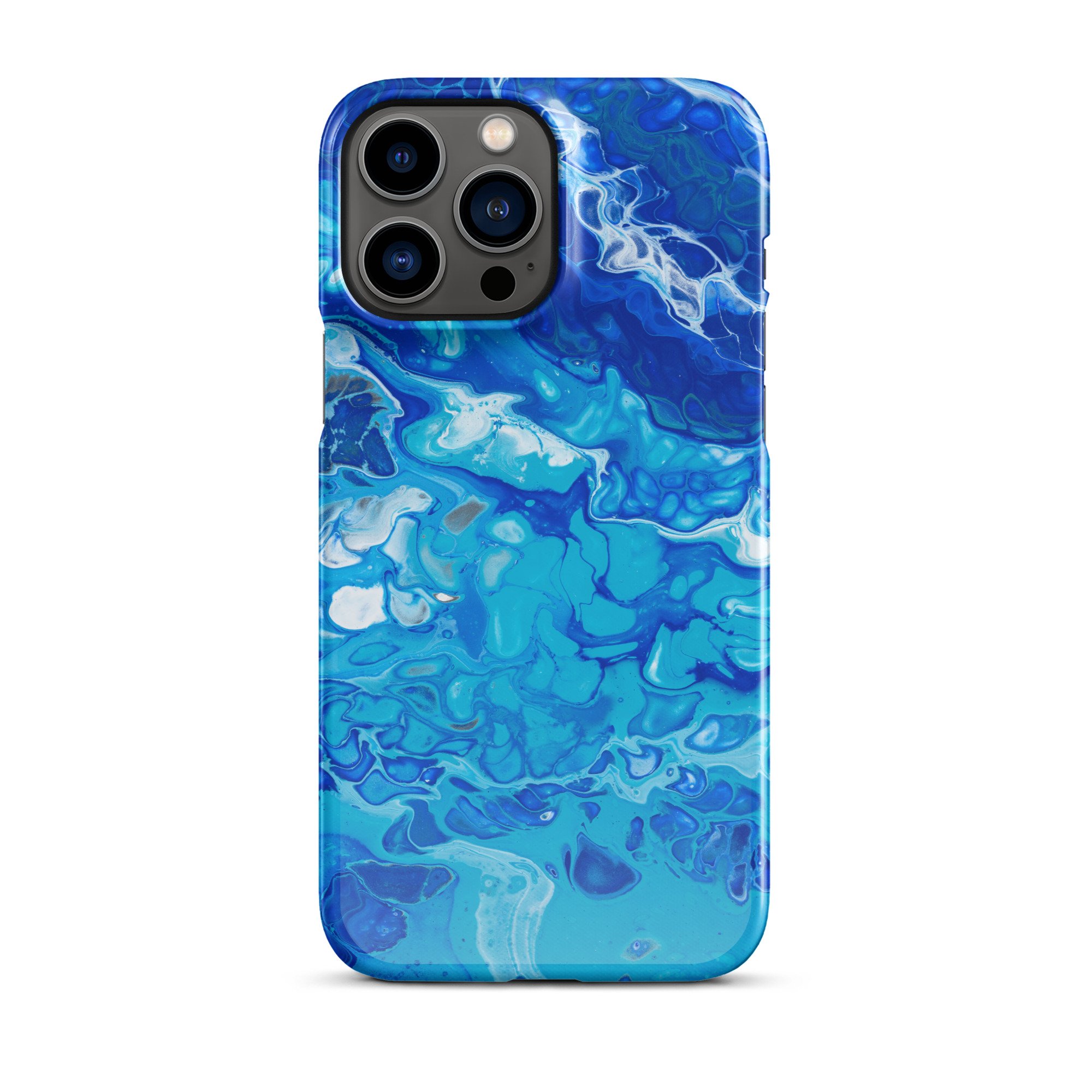 Snap Case for iPhone® - Currents of Clarity - Liminal Layers