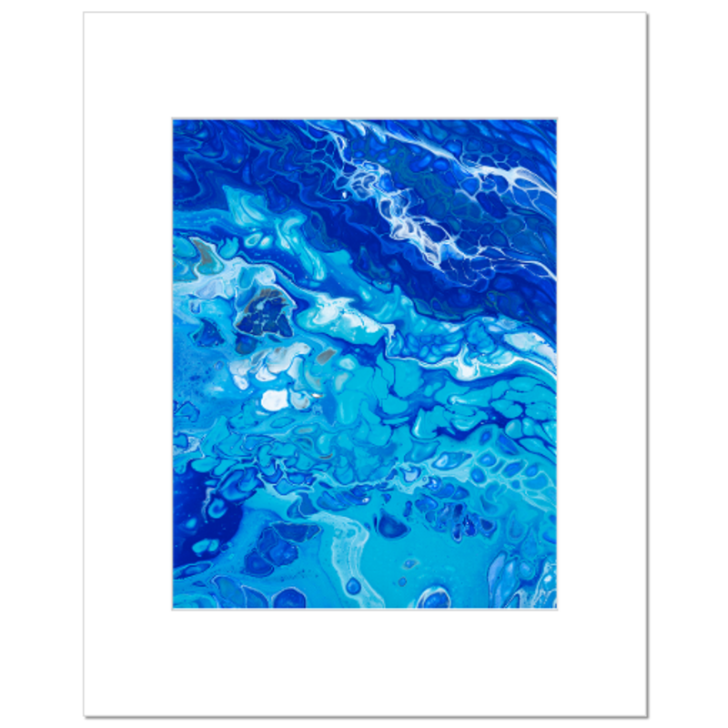 Giclee Fine Art Print - 11x14 inch - Currents of Clarity - Liminal Layers