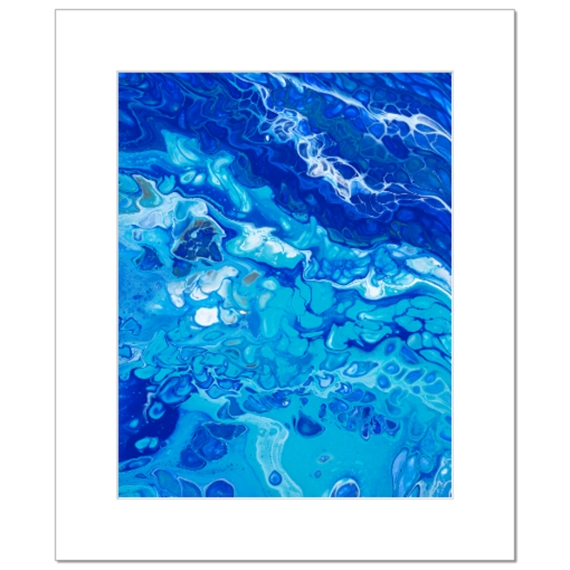 Giclee Fine Art Print - 11x14 inch - Currents of Clarity - Liminal Layers