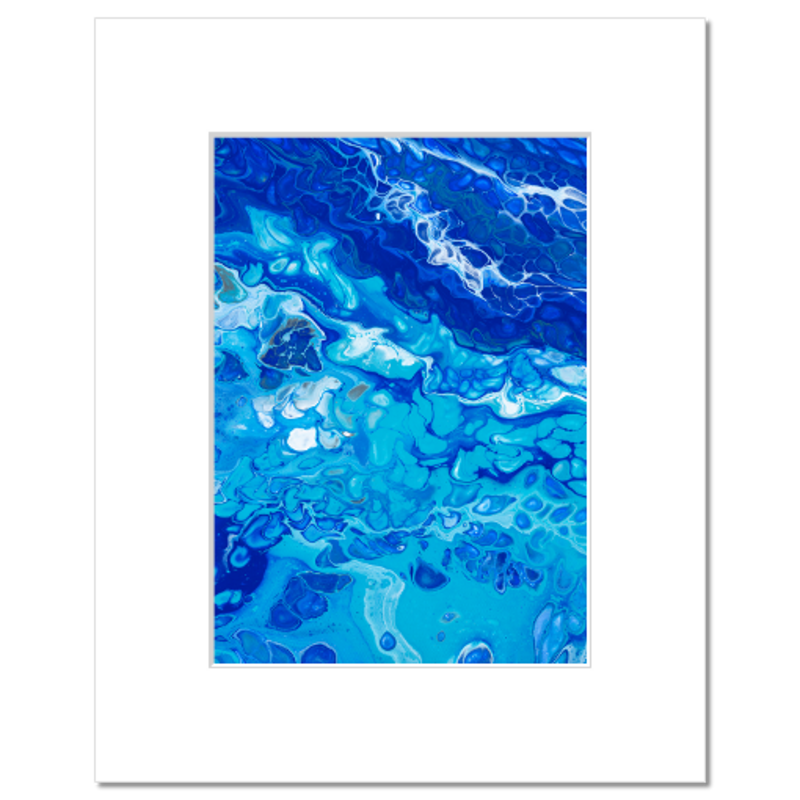Giclee Fine Art Print - 5x7 inch - Currents of Clarity - Liminal Layers
