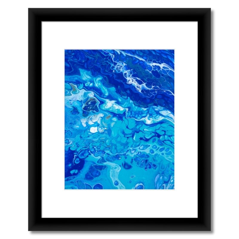 Giclee Fine Art Print - 11x14 inch - Currents of Clarity - Liminal Layers