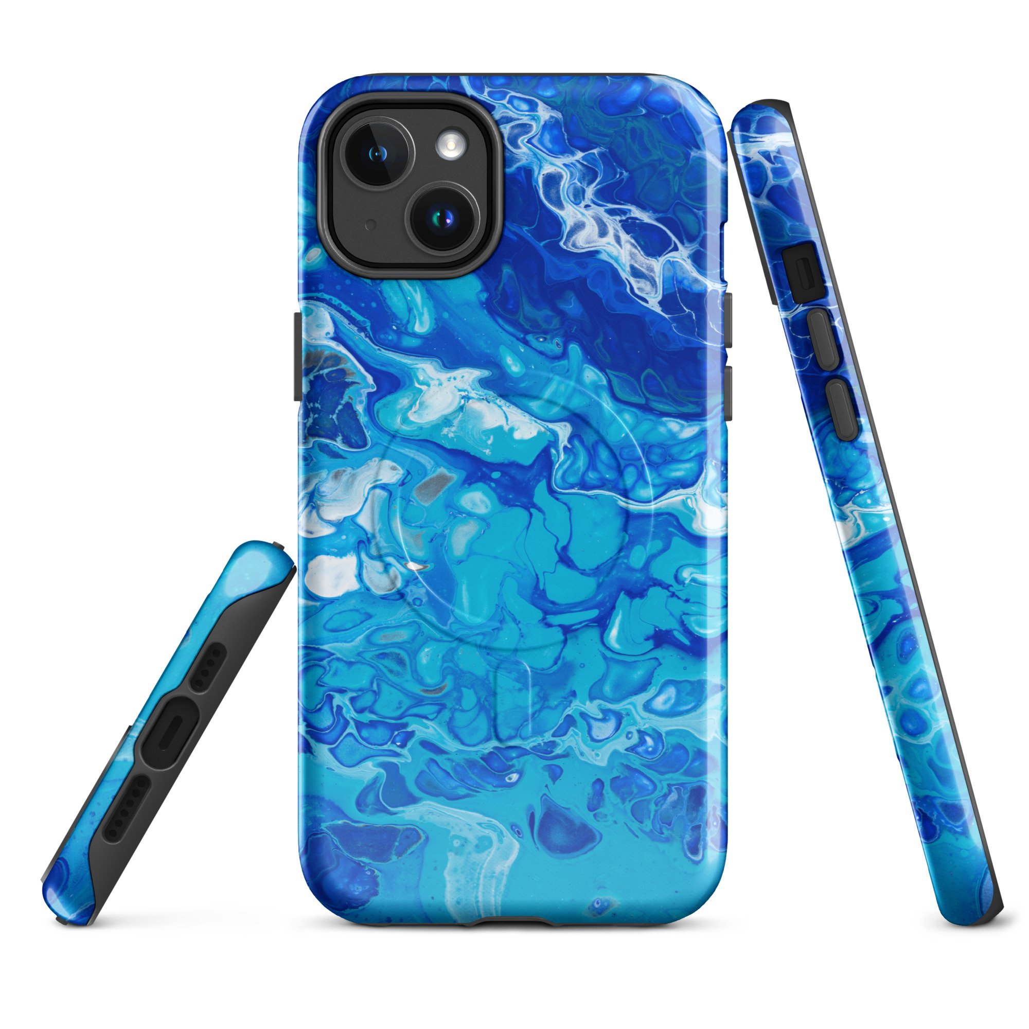 MagSafe® Tough Case for iPhone® - Currents of Clarity - Glossy or Matte - Liminal Layers