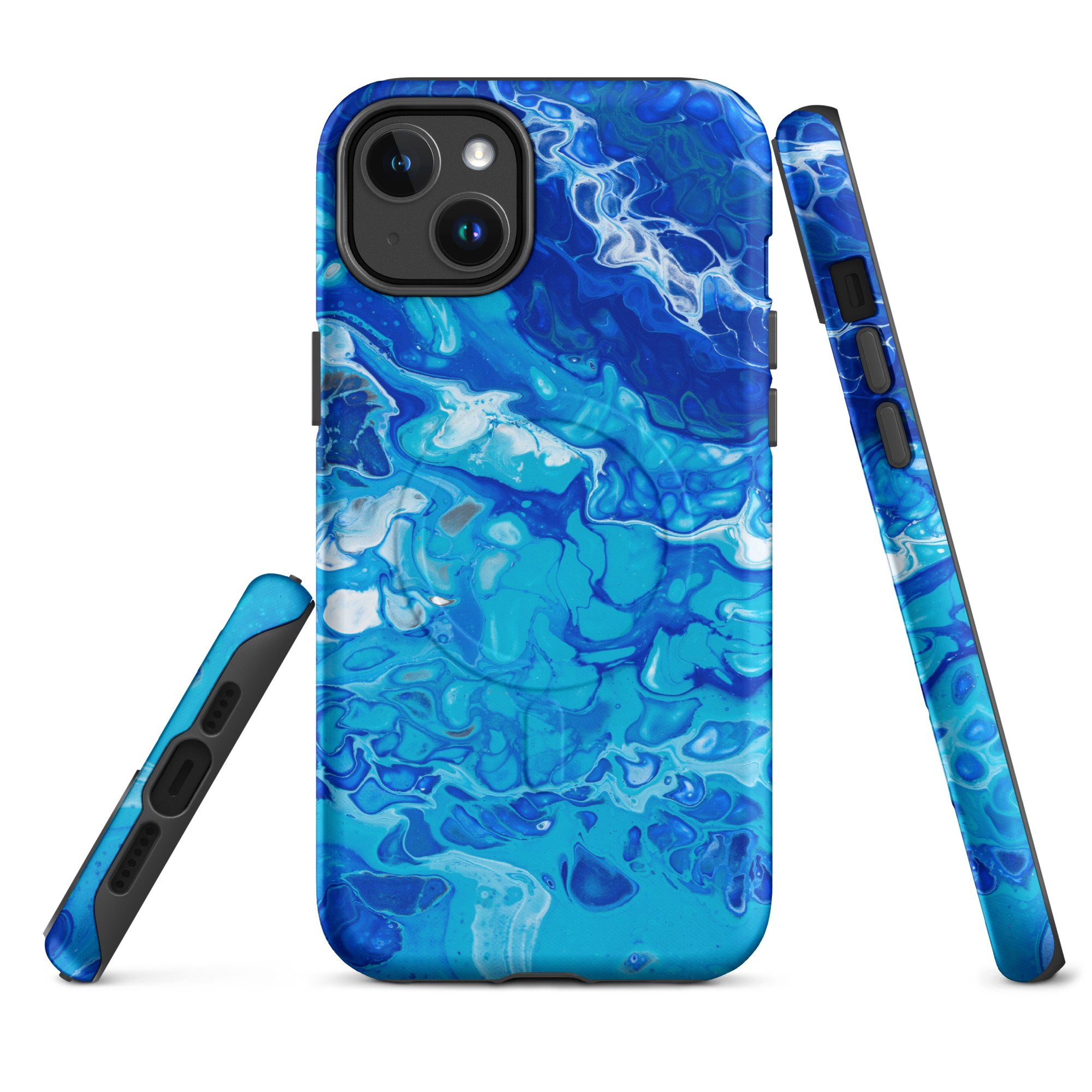 MagSafe® Tough Case for iPhone® - Currents of Clarity - Glossy or Matte - Liminal Layers