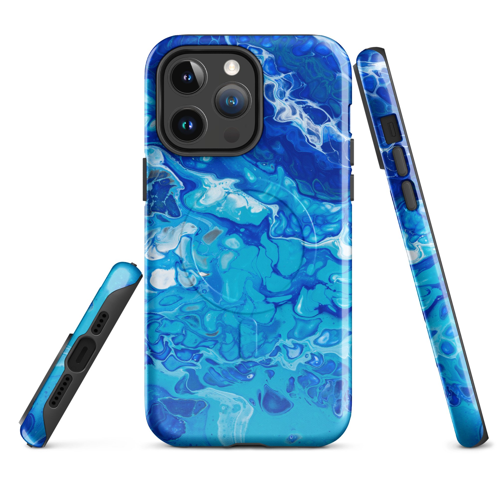 MagSafe® Tough Case for iPhone® - Currents of Clarity - Glossy or Matte - Liminal Layers