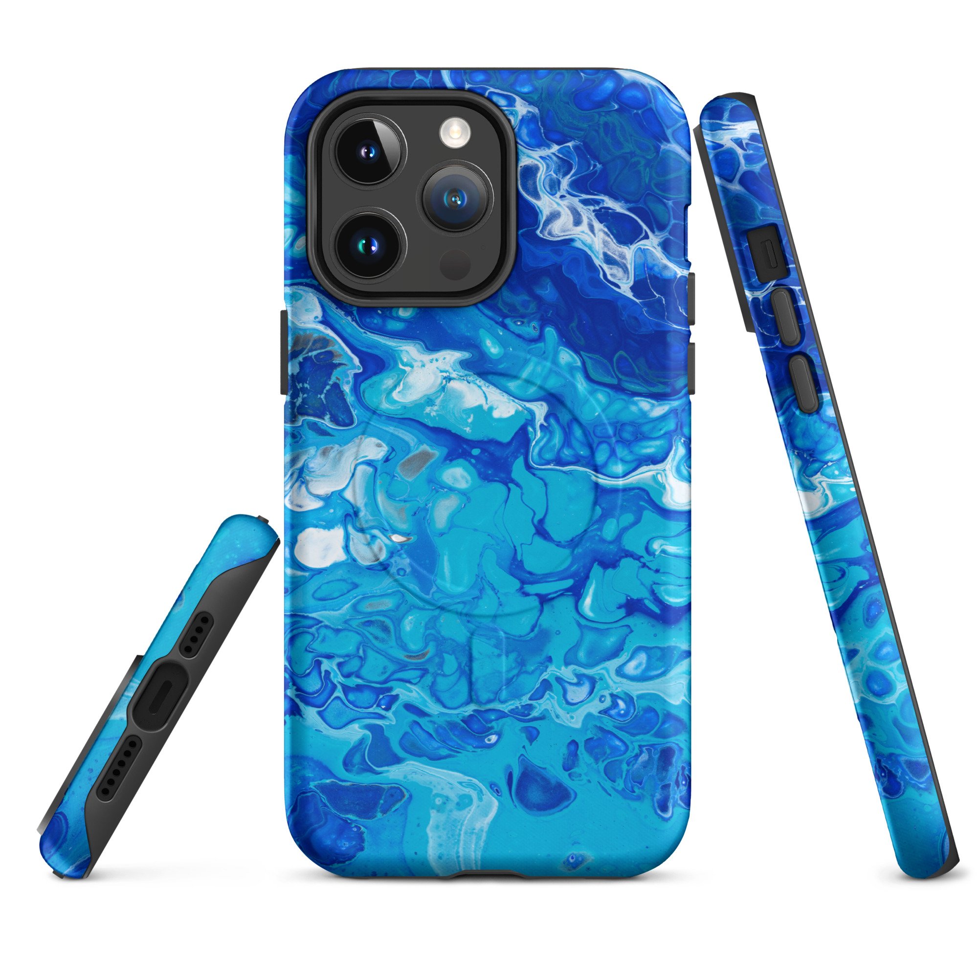 MagSafe® Tough Case for iPhone® - Currents of Clarity - Glossy or Matte - Liminal Layers