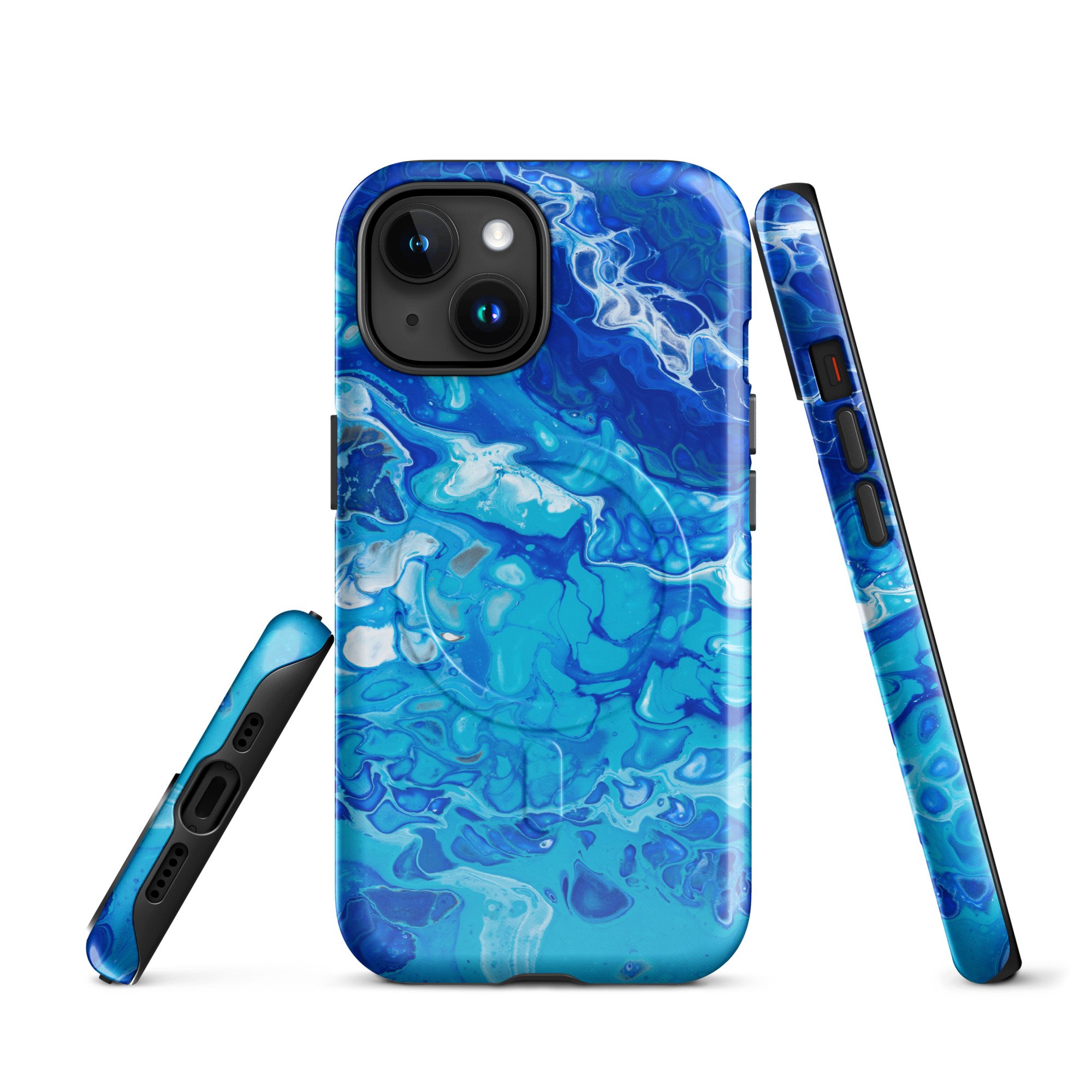 MagSafe® Tough Case for iPhone® - Currents of Clarity - Glossy or Matte - Liminal Layers