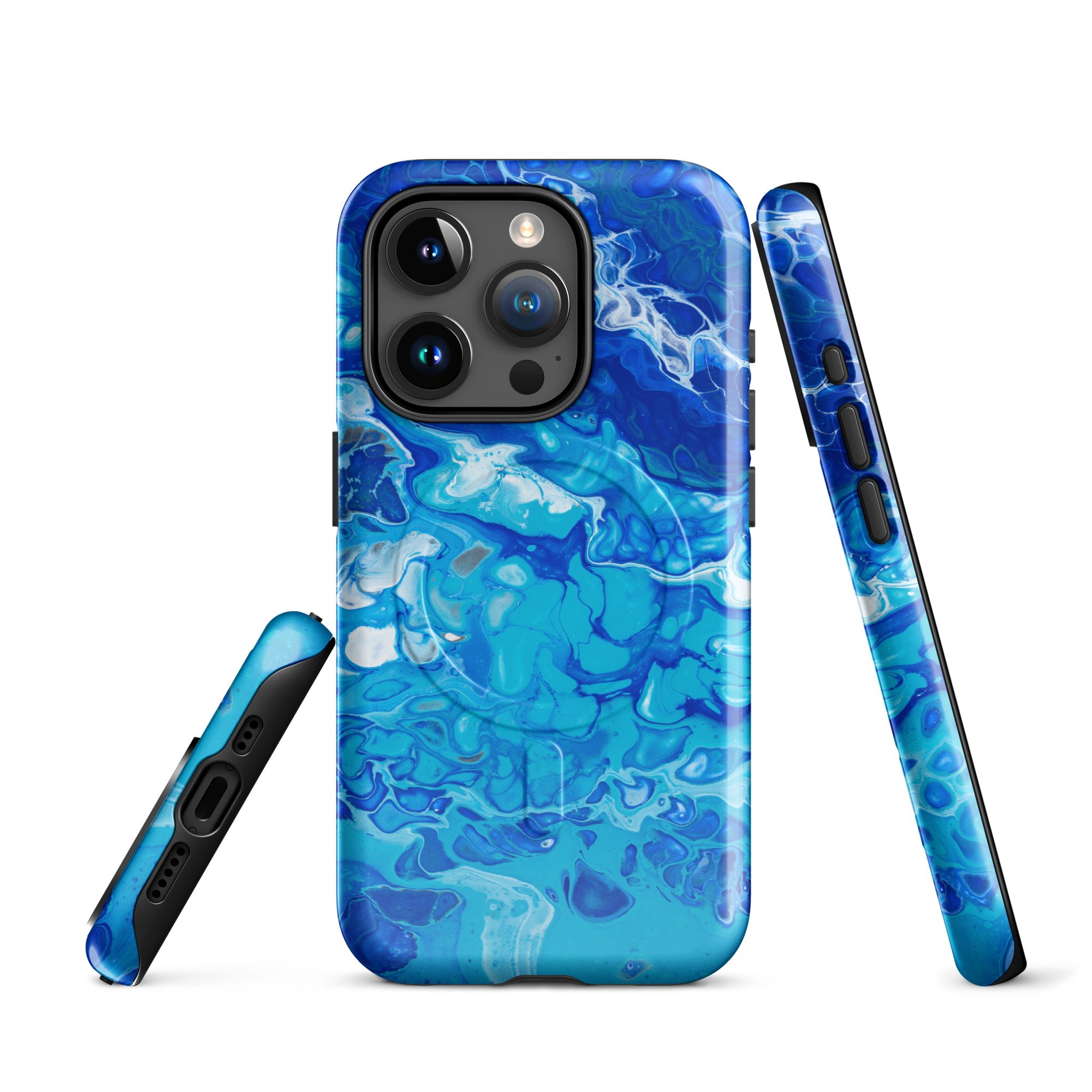 MagSafe® Tough Case for iPhone® - Currents of Clarity - Glossy or Matte - Liminal Layers