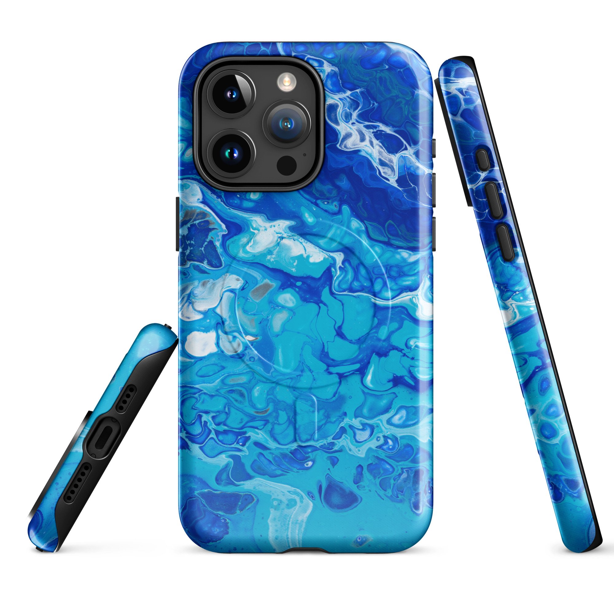 MagSafe® Tough Case for iPhone® - Currents of Clarity - Glossy or Matte - Liminal Layers