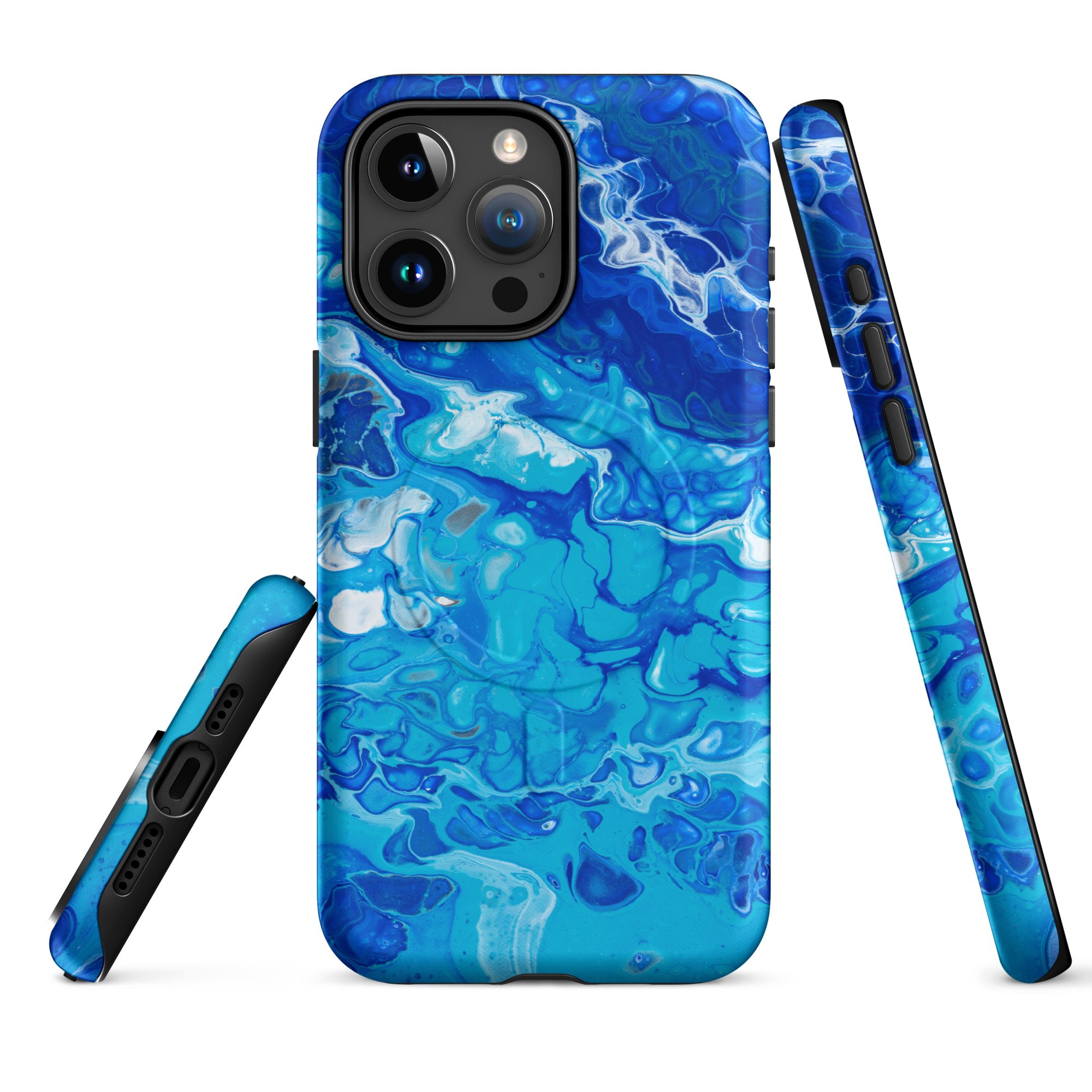 MagSafe® Tough Case for iPhone® - Currents of Clarity - Glossy or Matte - Liminal Layers