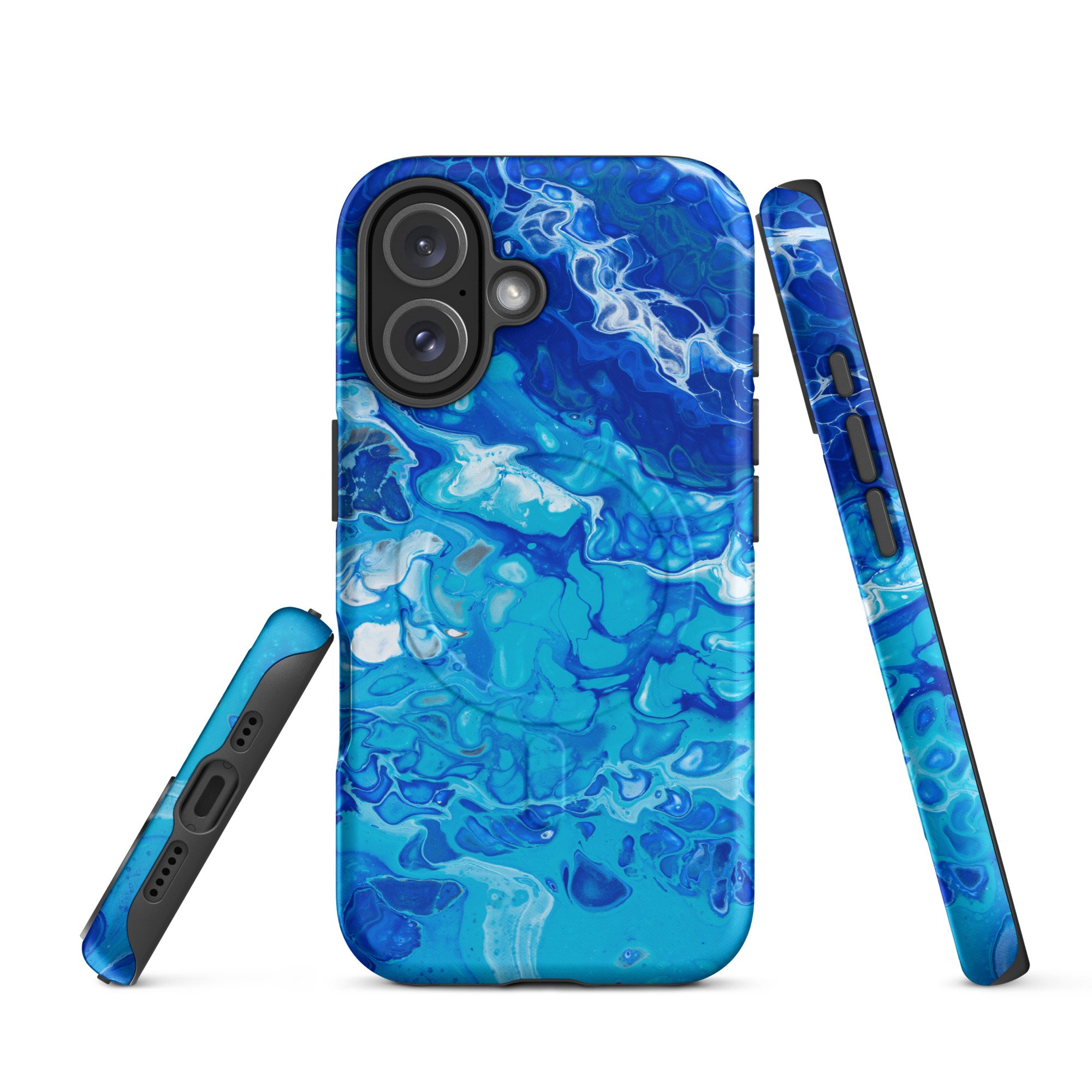 MagSafe® Tough Case for iPhone® - Currents of Clarity - Glossy or Matte - Liminal Layers