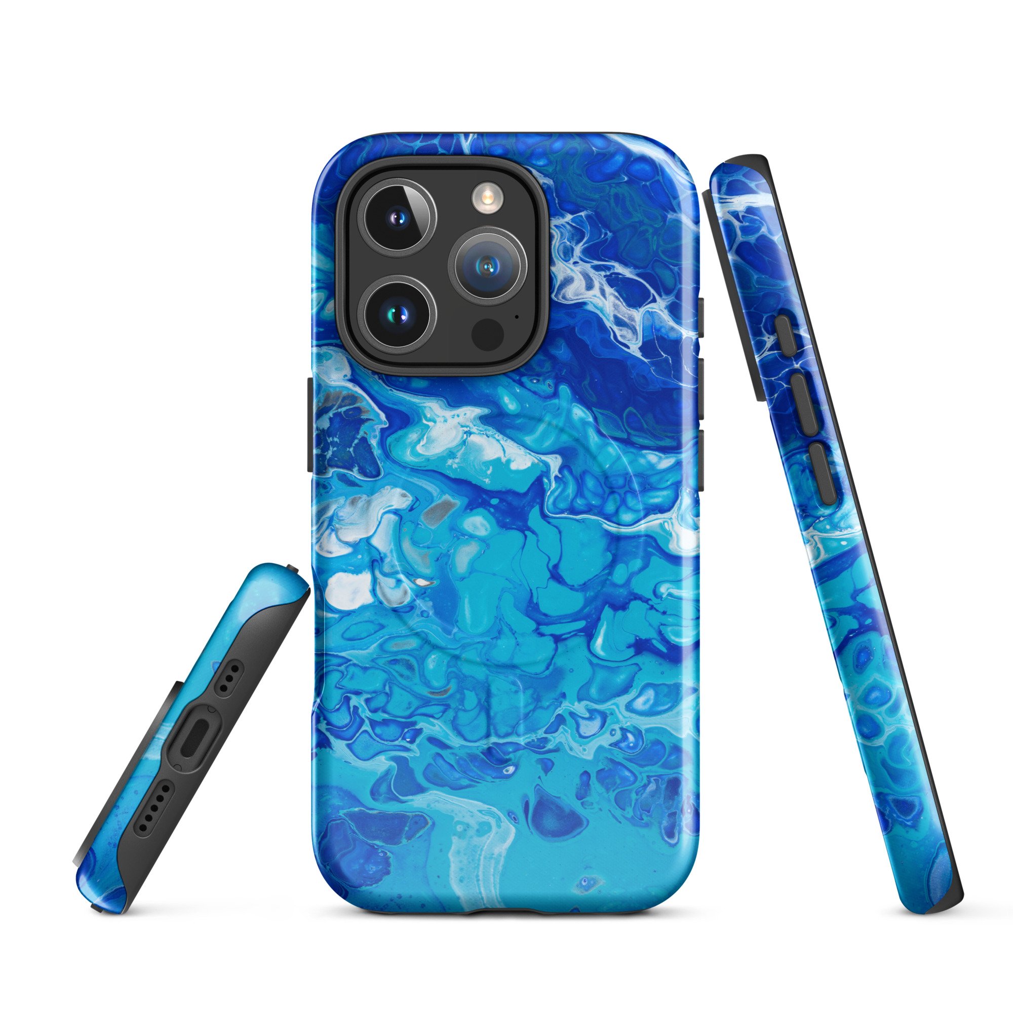 MagSafe® Tough Case for iPhone® - Currents of Clarity - Glossy or Matte - Liminal Layers
