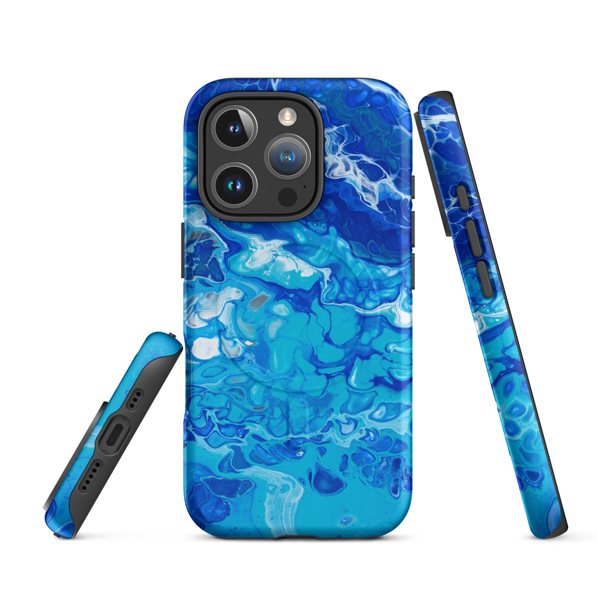MagSafe® Tough Case for iPhone® - Currents of Clarity - Glossy or Matte - Liminal Layers