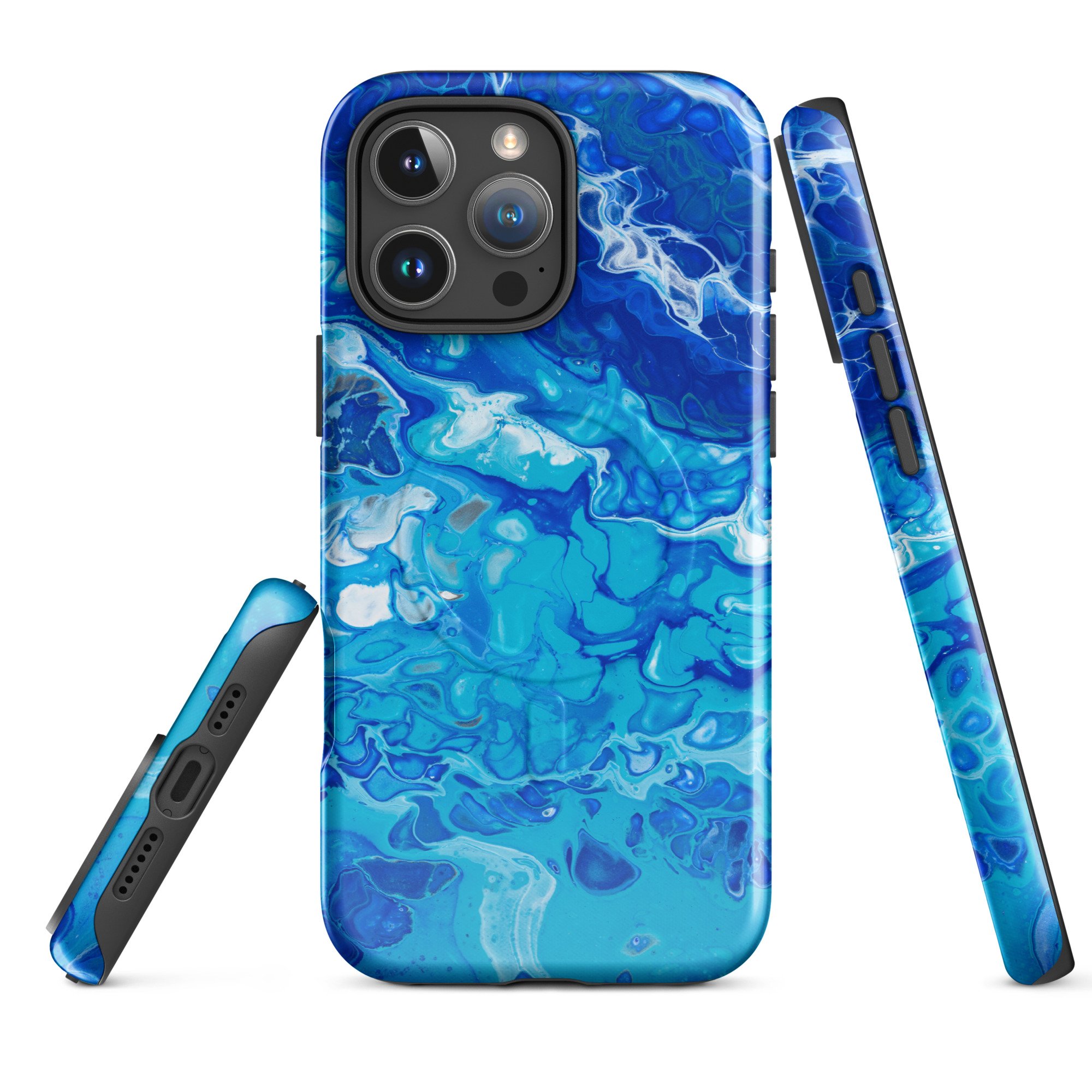 MagSafe® Tough Case for iPhone® - Currents of Clarity - Glossy or Matte - Liminal Layers