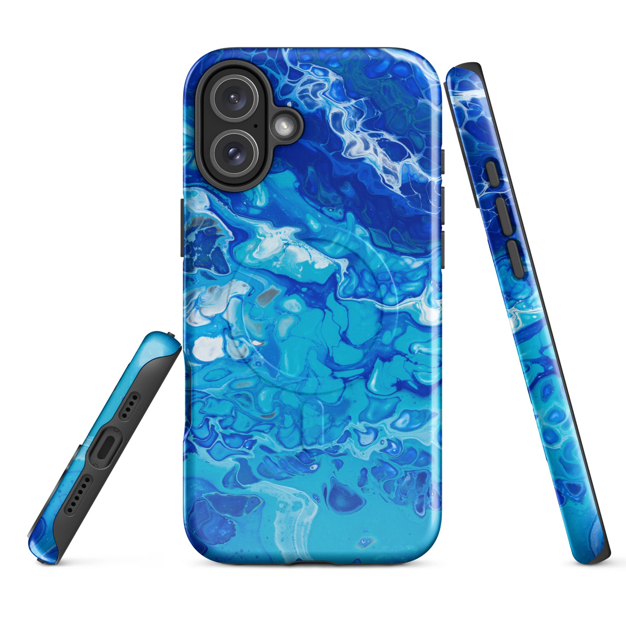 MagSafe® Tough Case for iPhone® - Currents of Clarity - Glossy or Matte - Liminal Layers