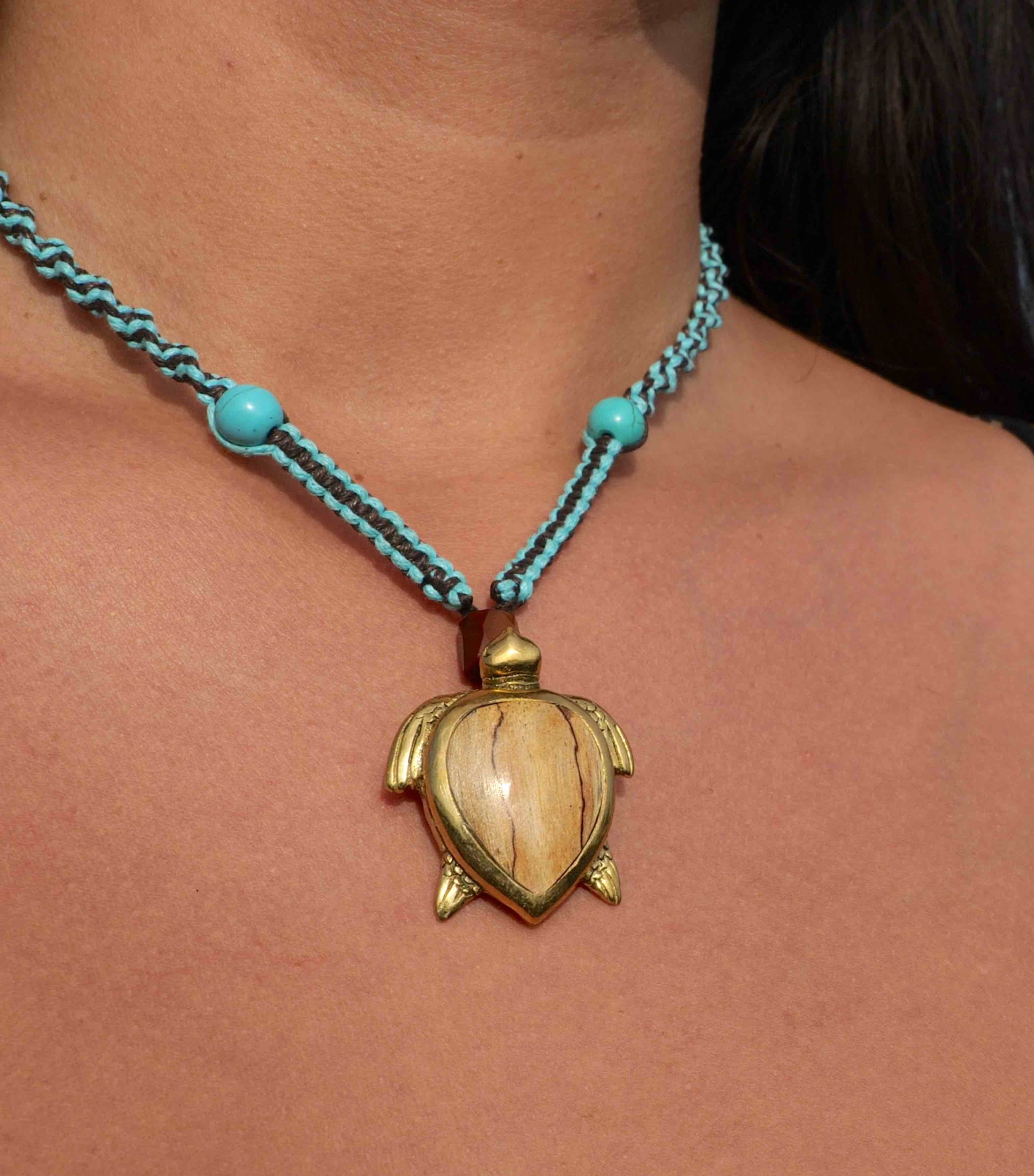 Silver And Opal Turtle Necklace – Mindful Souls Australia