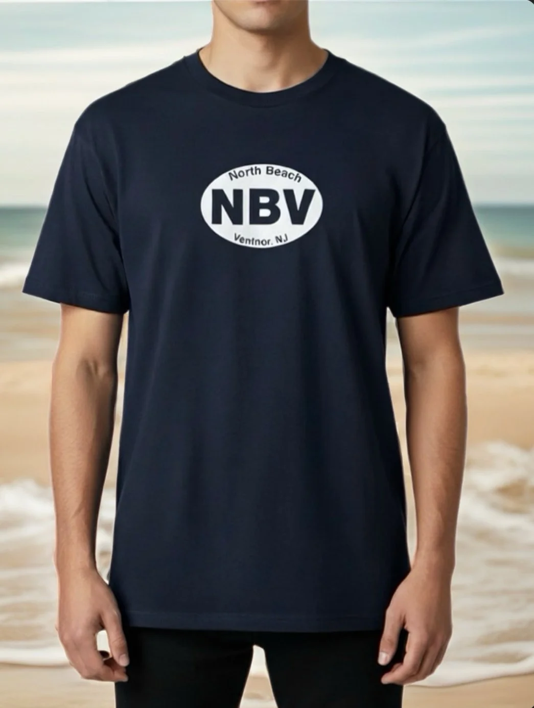 T-Shirt Navy NBV Oval