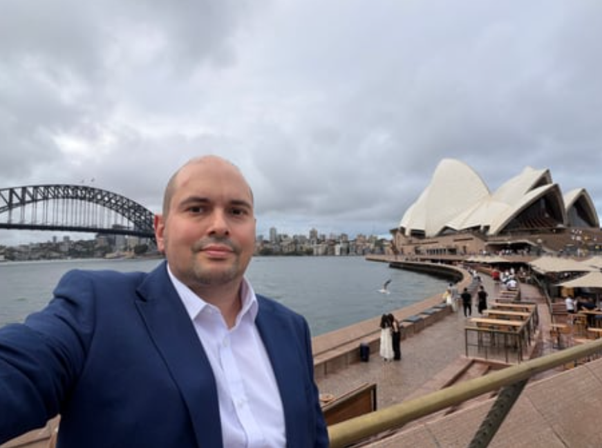 Frank flies the flag for Isle of Man e-gaming in Australia