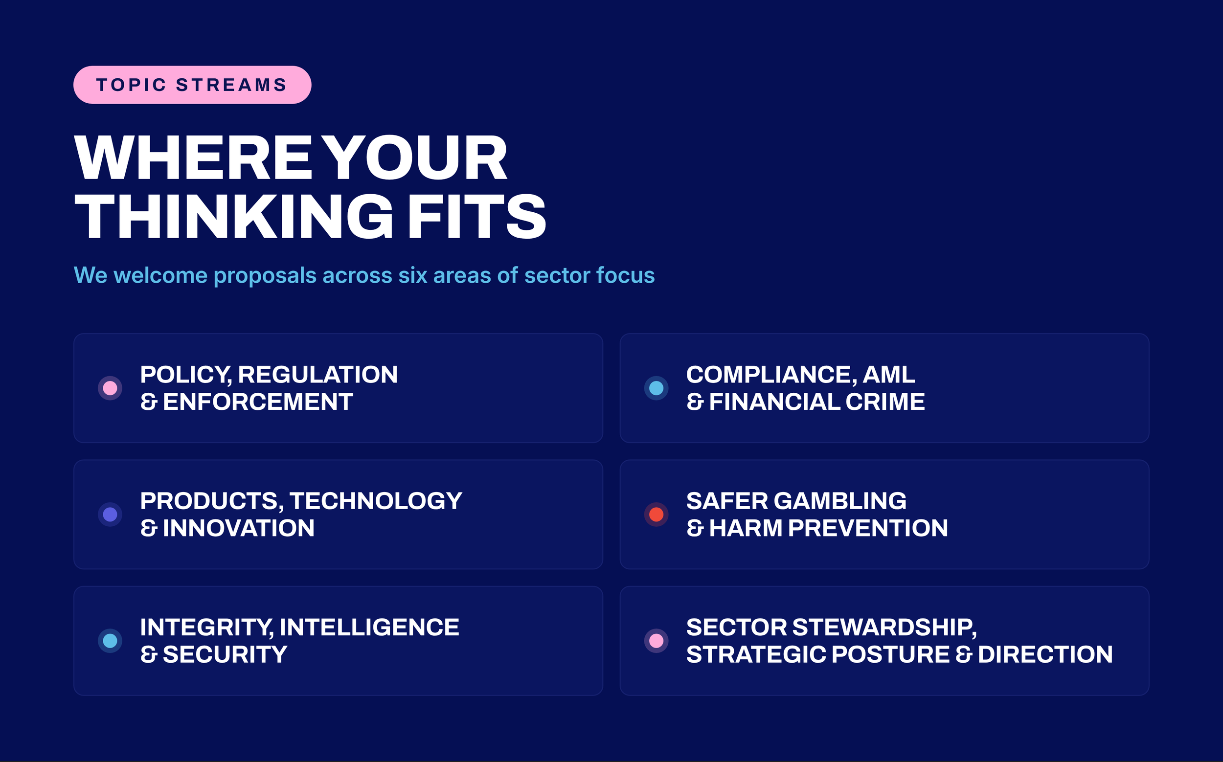 Call for Speakers Now Open for Regulating the Game 2027 Sydney