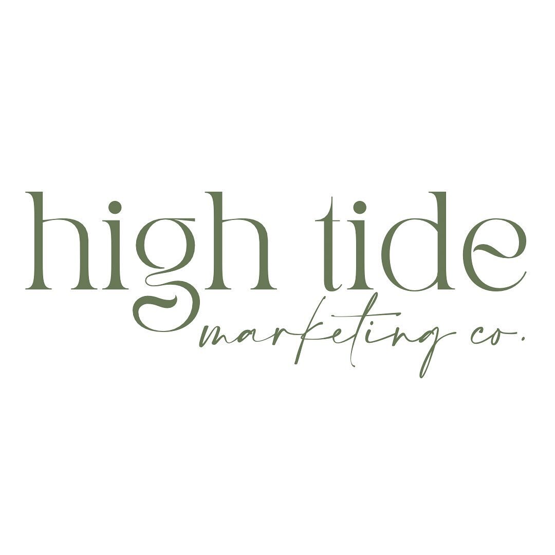 Introducing High Tide Marketing Co🌊

There are two constants in the ocean: high tide and low tide. At HTMC, we are with you for all the waves in between.

Formerly &ldquo;Kate Brosche Creative,&rdquo; we&rsquo;re putting the focus solely on small bu