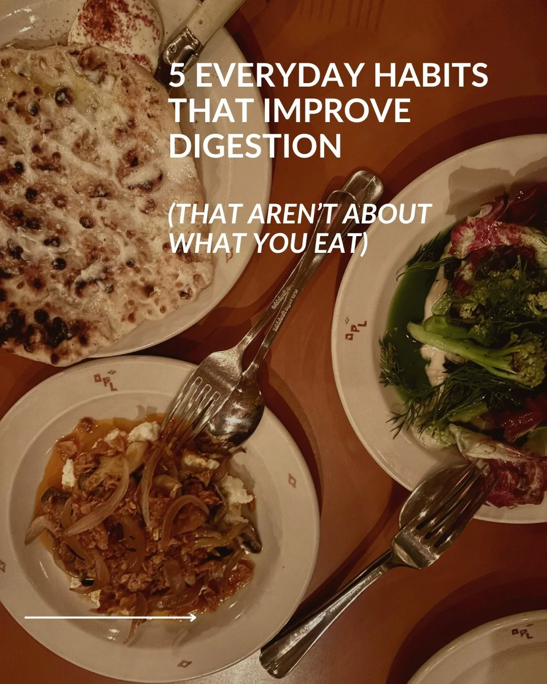 Gut health conversations often focus on what we eat.
But digestion is just as influenced by HOW we eat.

In clinic lately I've seen many clients experiencing digestive upset - from bloating, changes in bowel habits and or pain/nausea...
But when we d