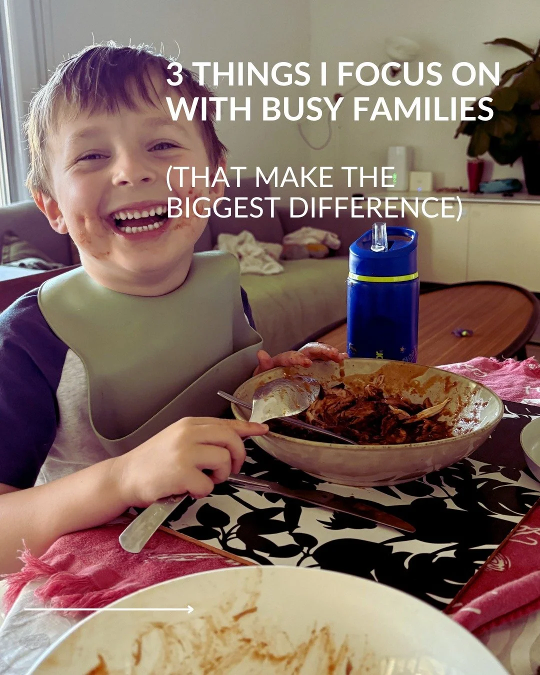 When families come to me, they&rsquo;re often overwhelmed.

Trying to change everything at once rarely works.

Instead, I focus on a few key foundations:
&bull; Simple, consistent meals
&bull; Nervous system support
&bull; Reducing daily overwhelm

T