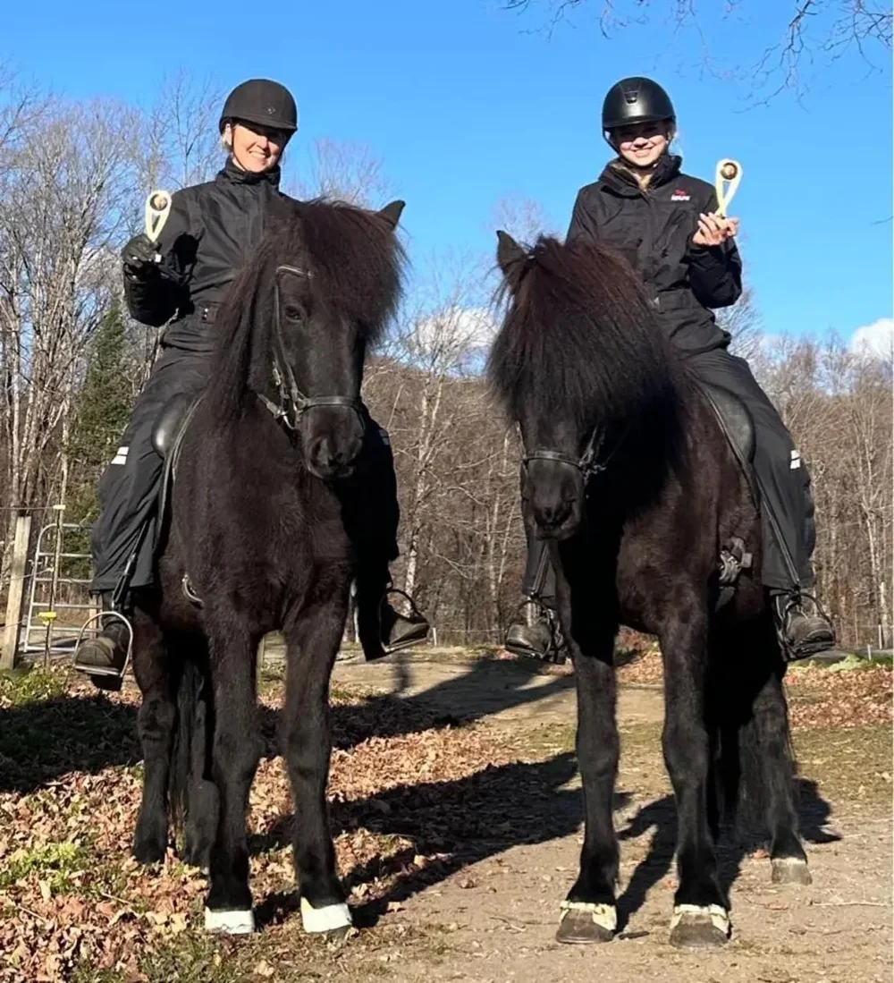Merrimack Valley Classic Icelandic horsemanship Clinic with Carrie