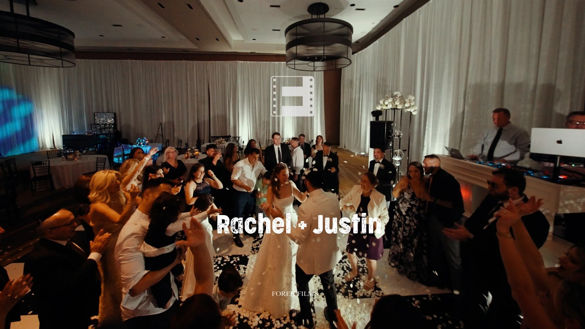 Discover the timeless elegance of Rachel & Justin's beautiful wedding celebration! This cinematic wedding film captures their sophisticated love story with stunning modern aesthetics, classic formal attire, and gorgeous outdoor portraits surrounded b