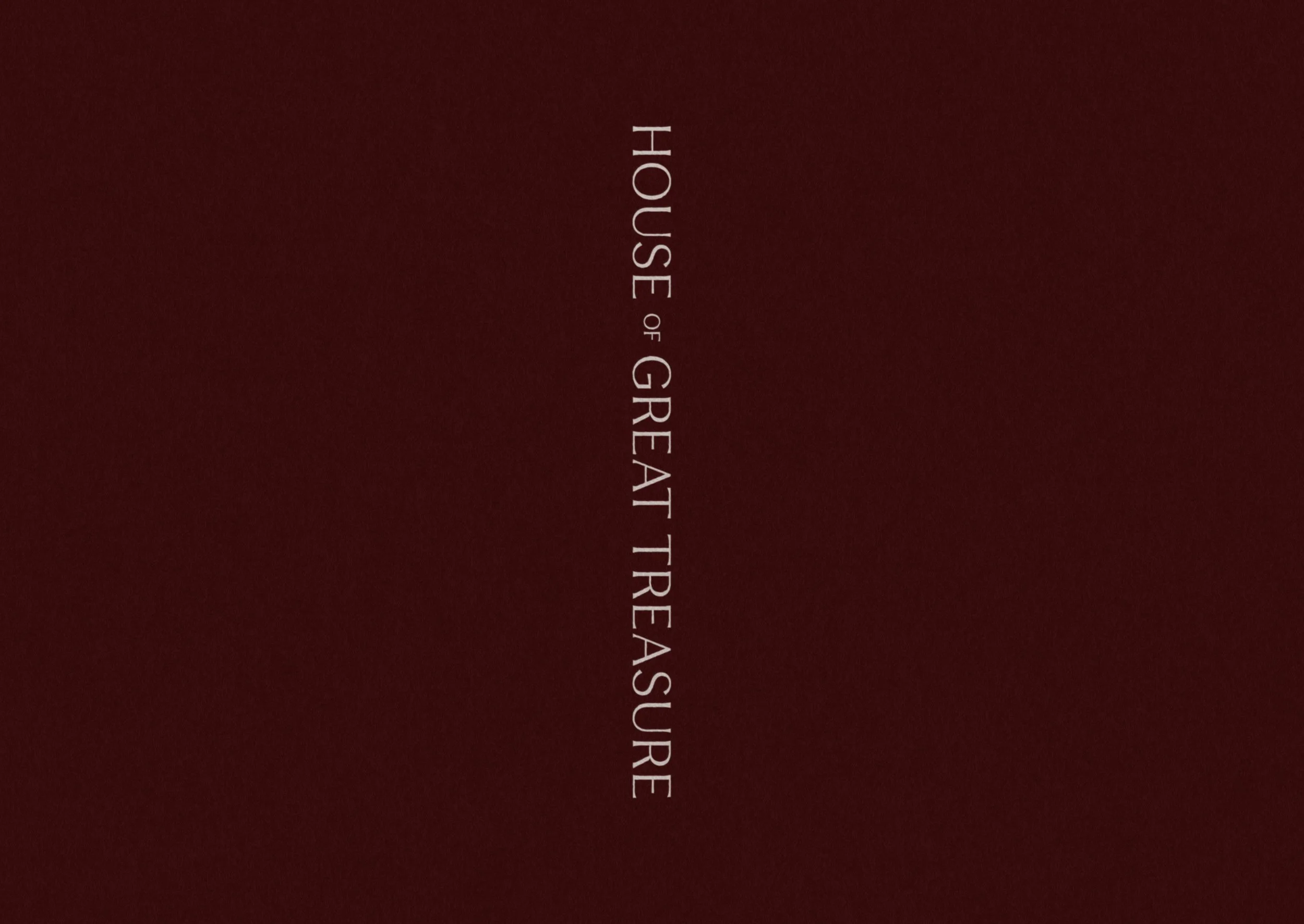 House of Great Treasure secondary logo branding design for luxury kitchen showroom design brand identity