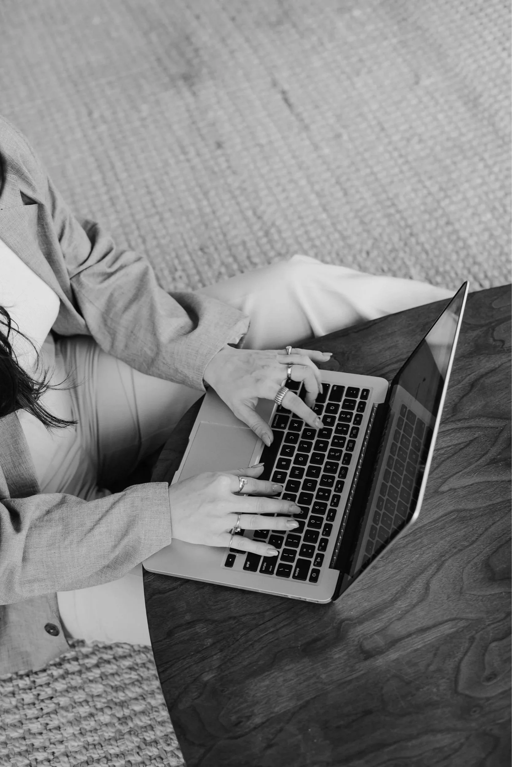 Mackenzie McIntyre, lead brand designer and owner of Oak + Ember Design Studio